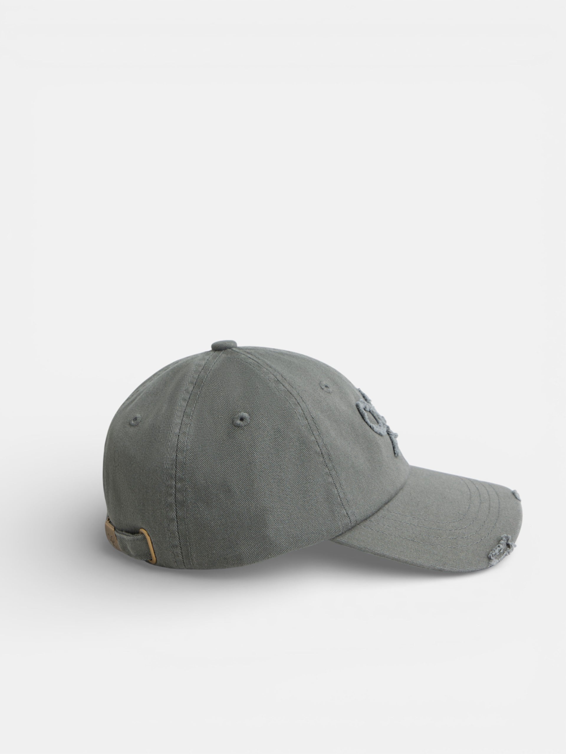 Gorra raqueta relieve verde