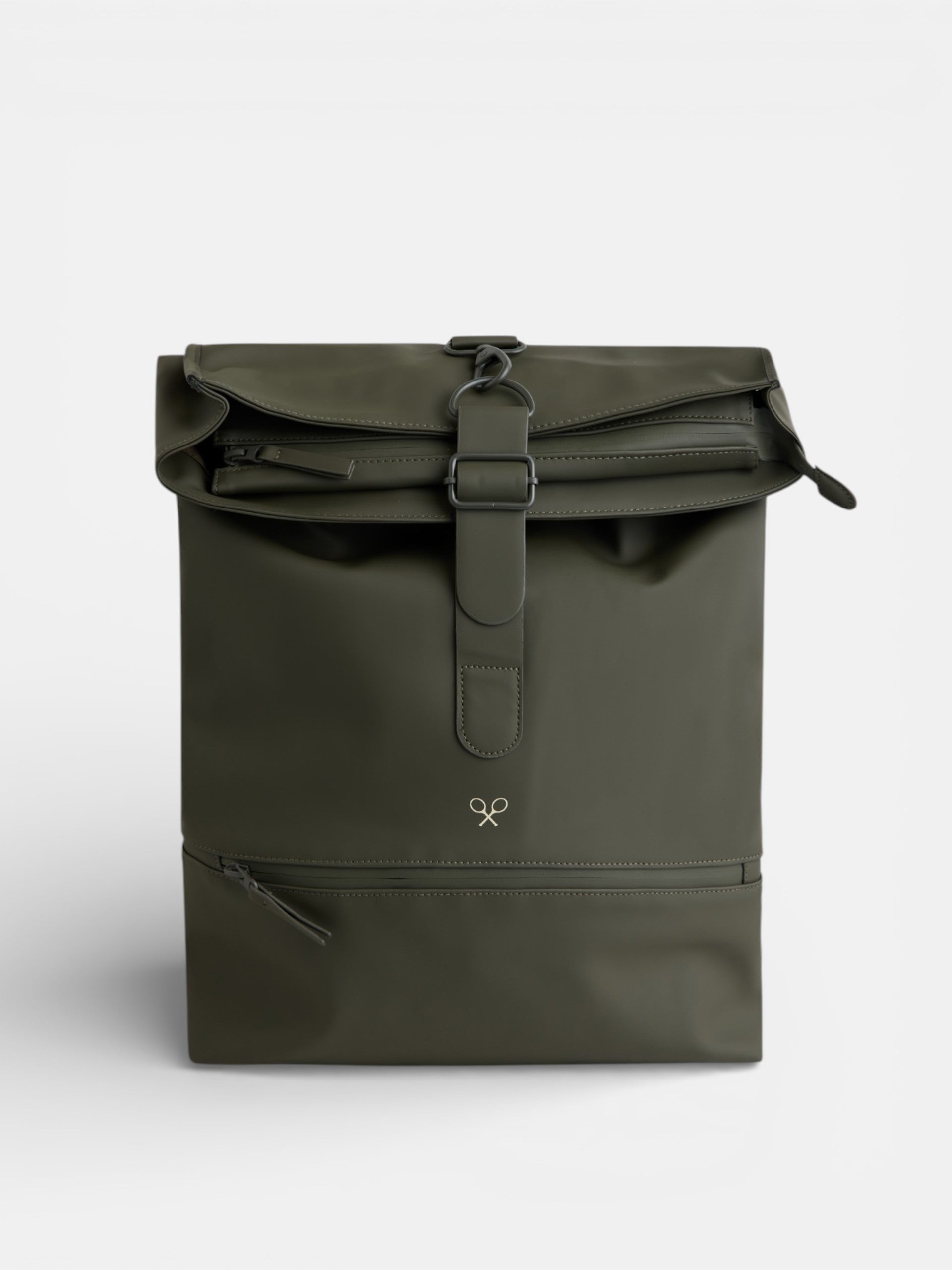 Sac à dos enroulable imperméable vert