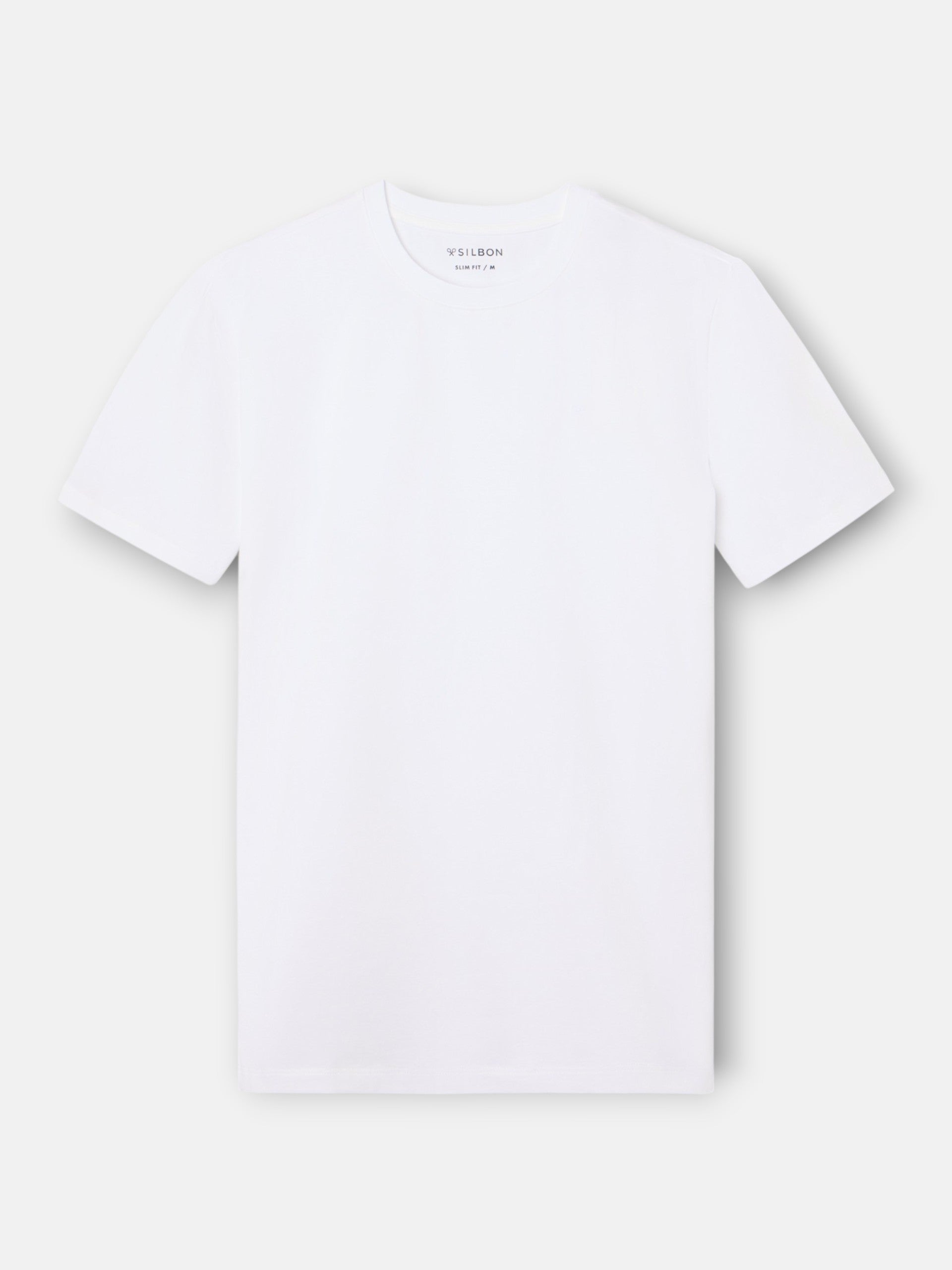 T-shirt slim fit business blanche