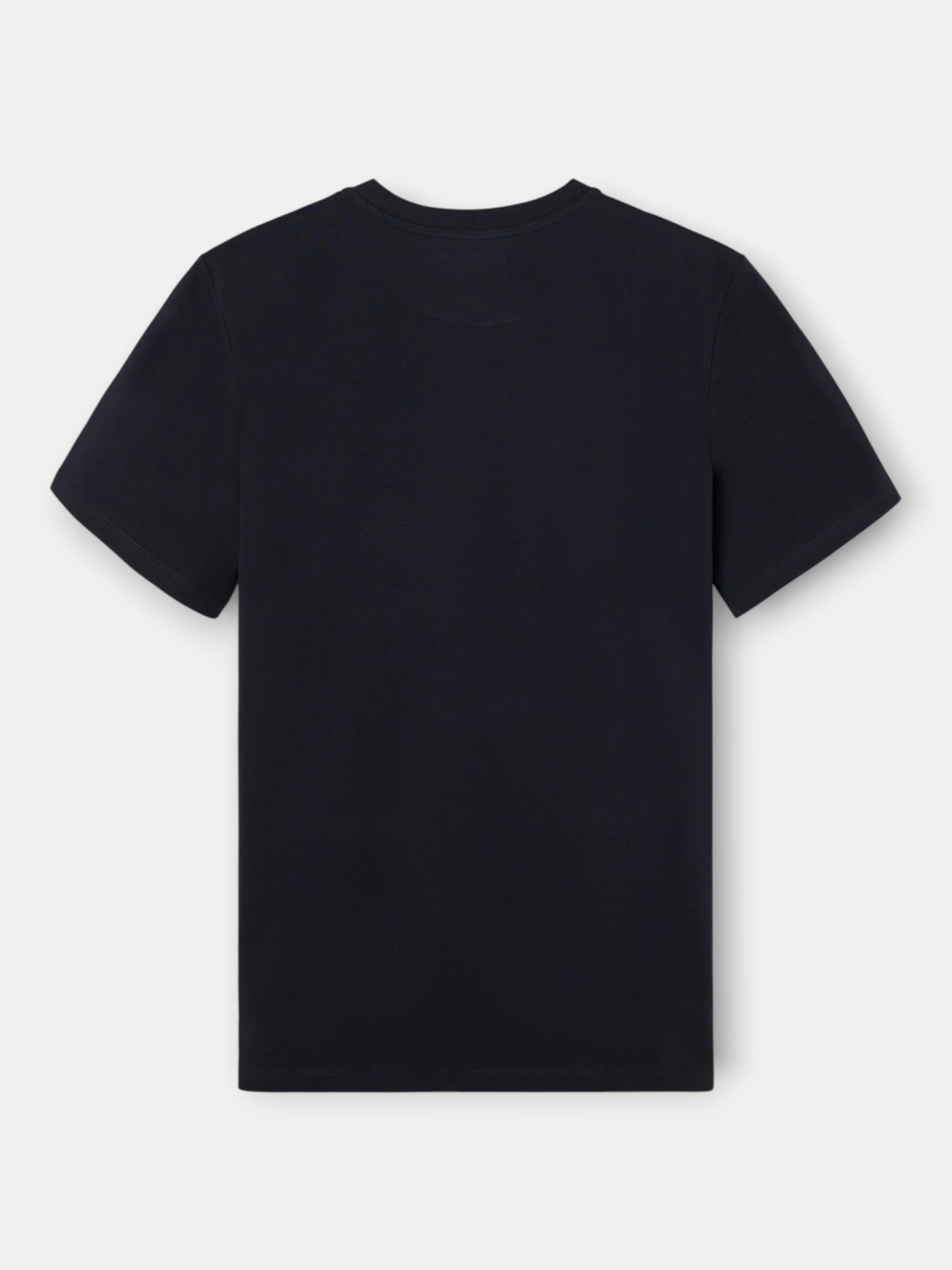 Camiseta slim fit business azul marino