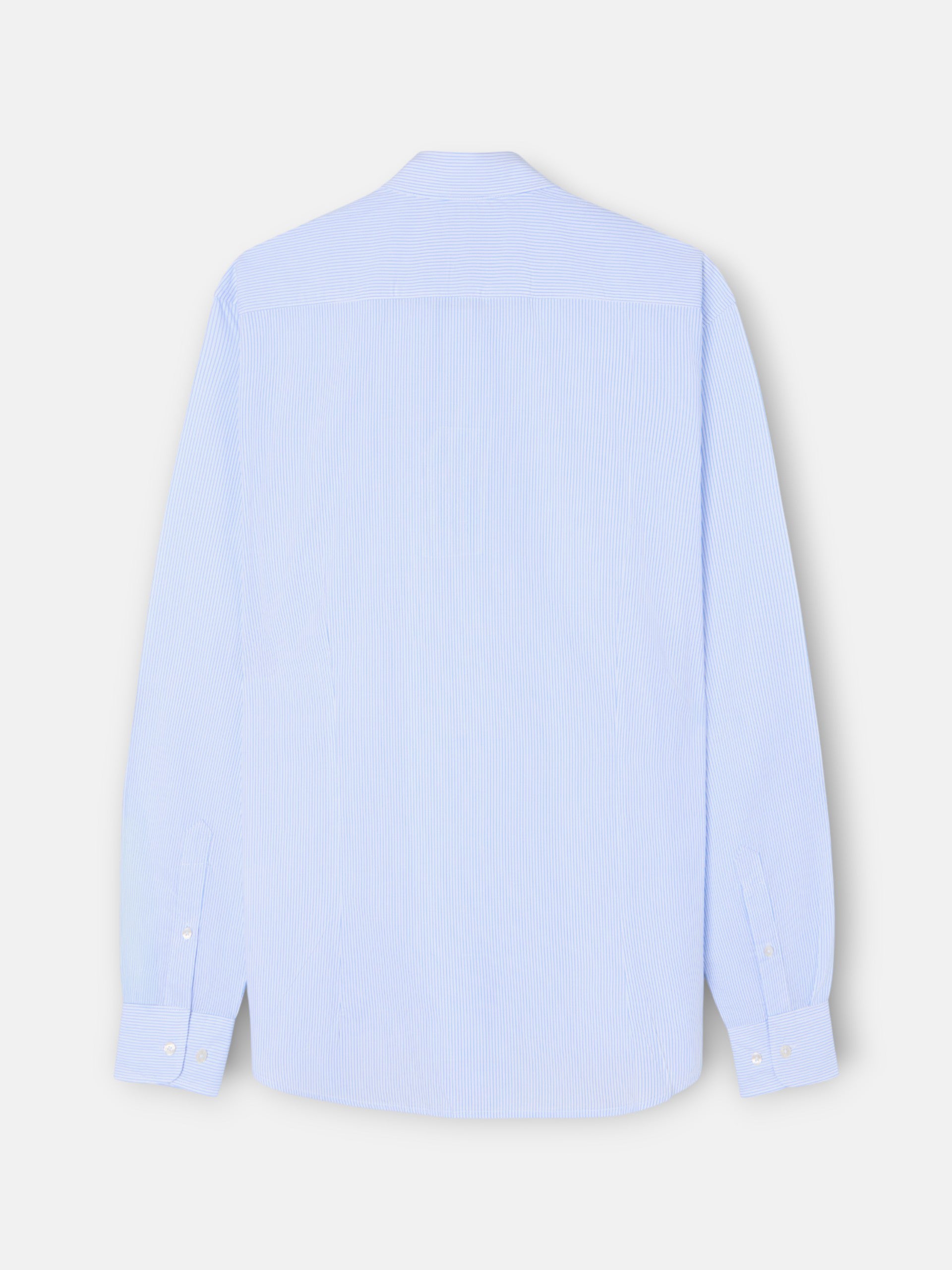 Classic blue striped sport shirt