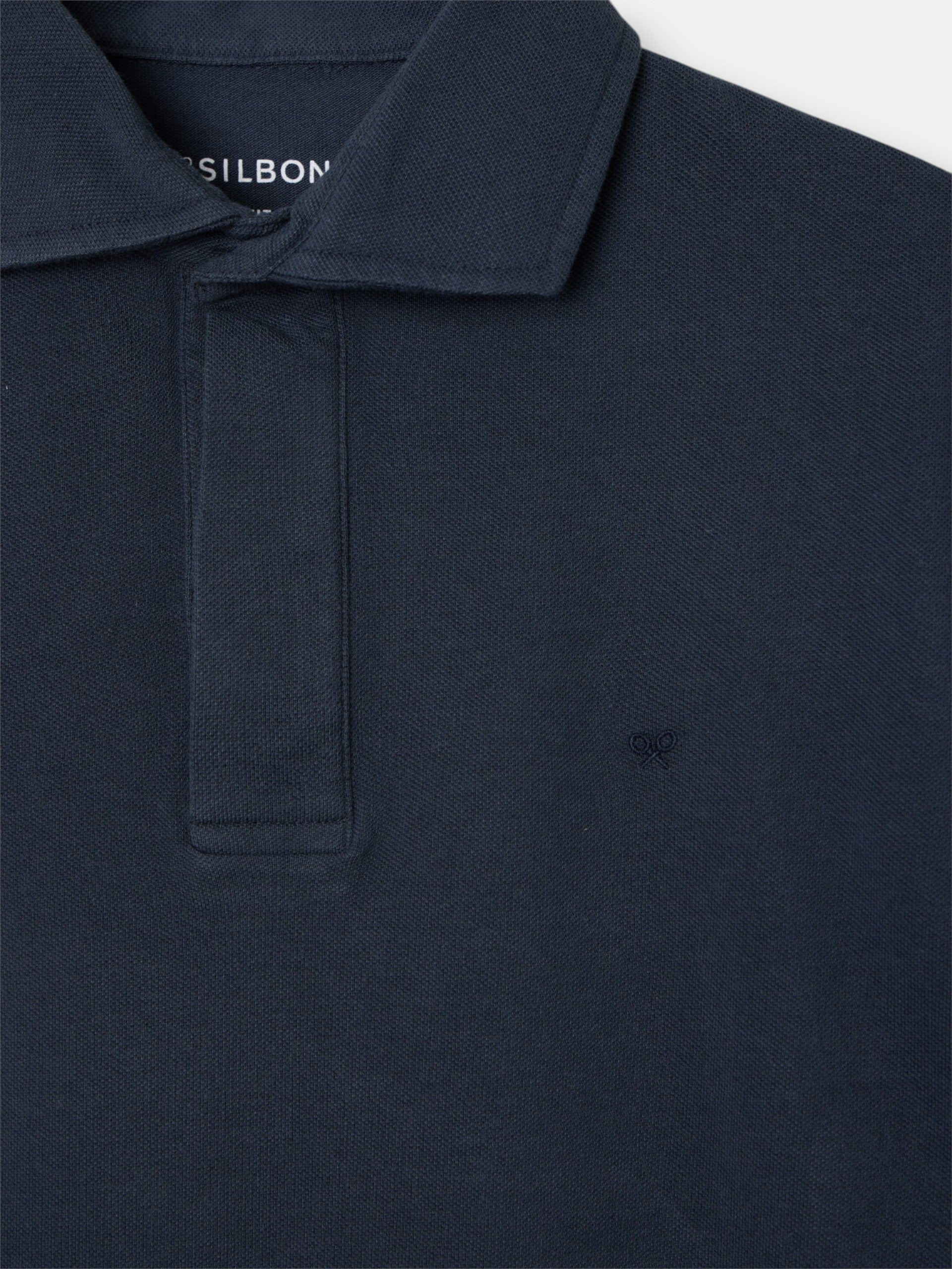 Polo manches courtes suite bleu marine