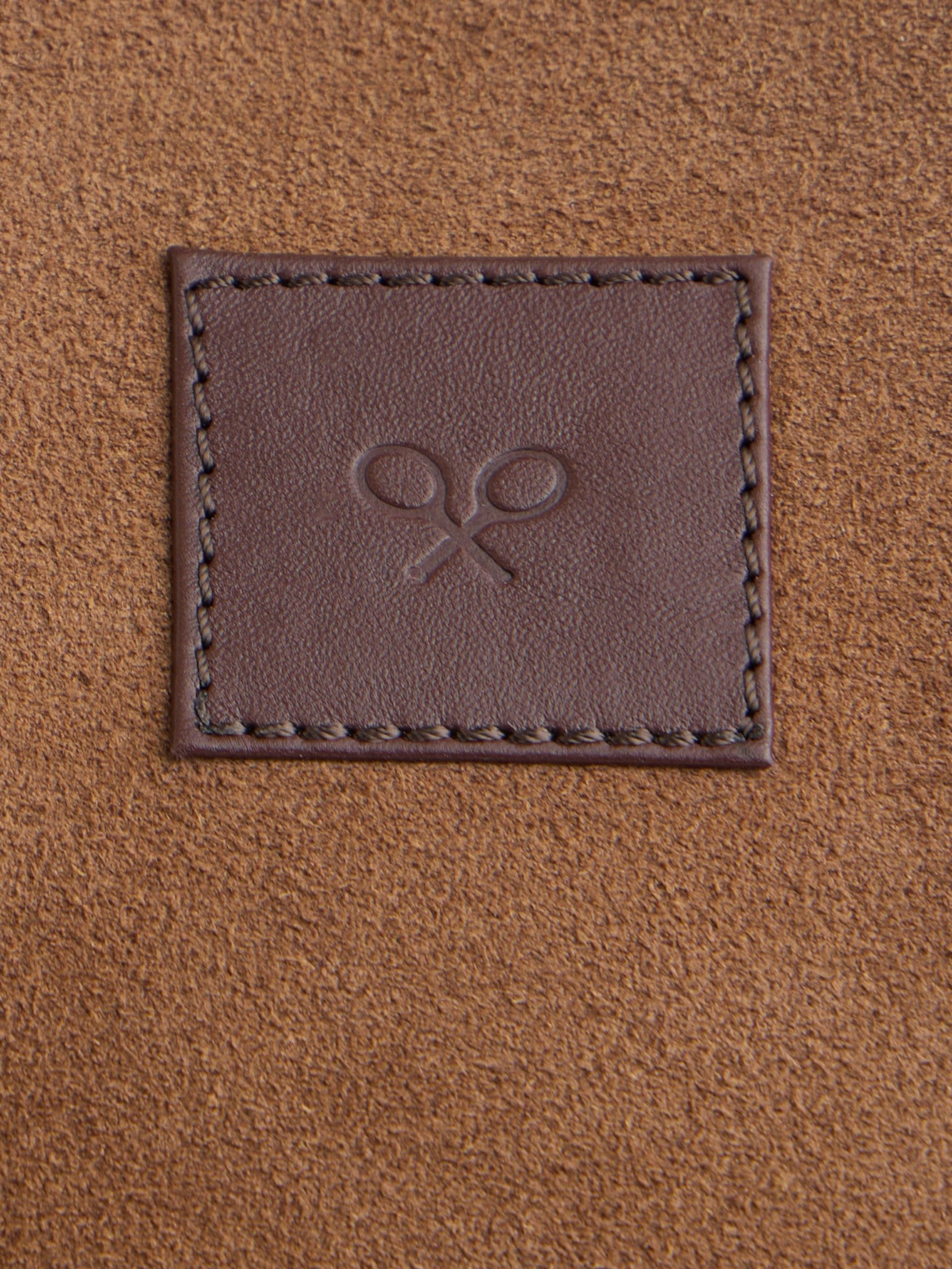 Mochila piel business marron oscuro