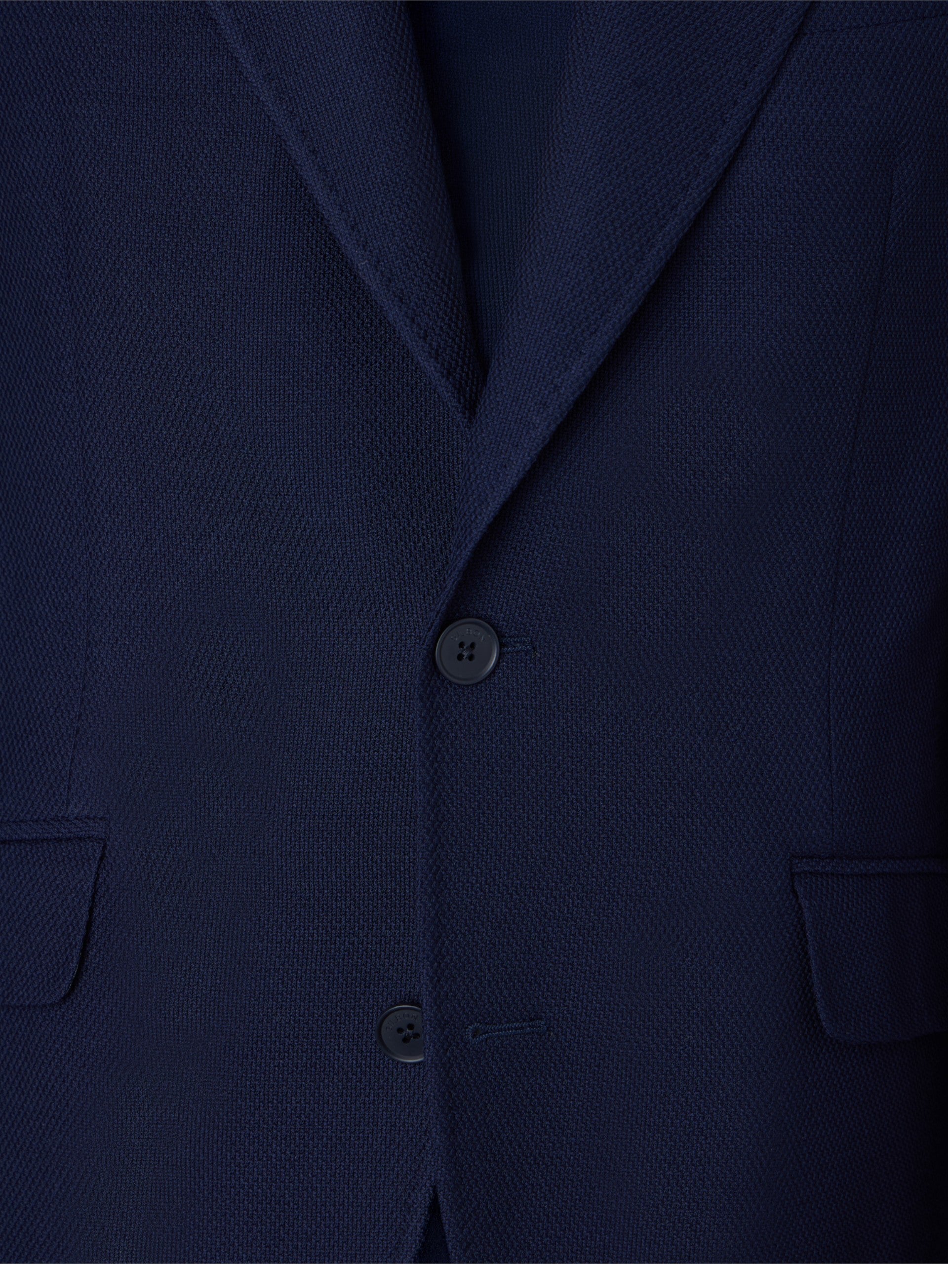 Veste structurée bleu marine