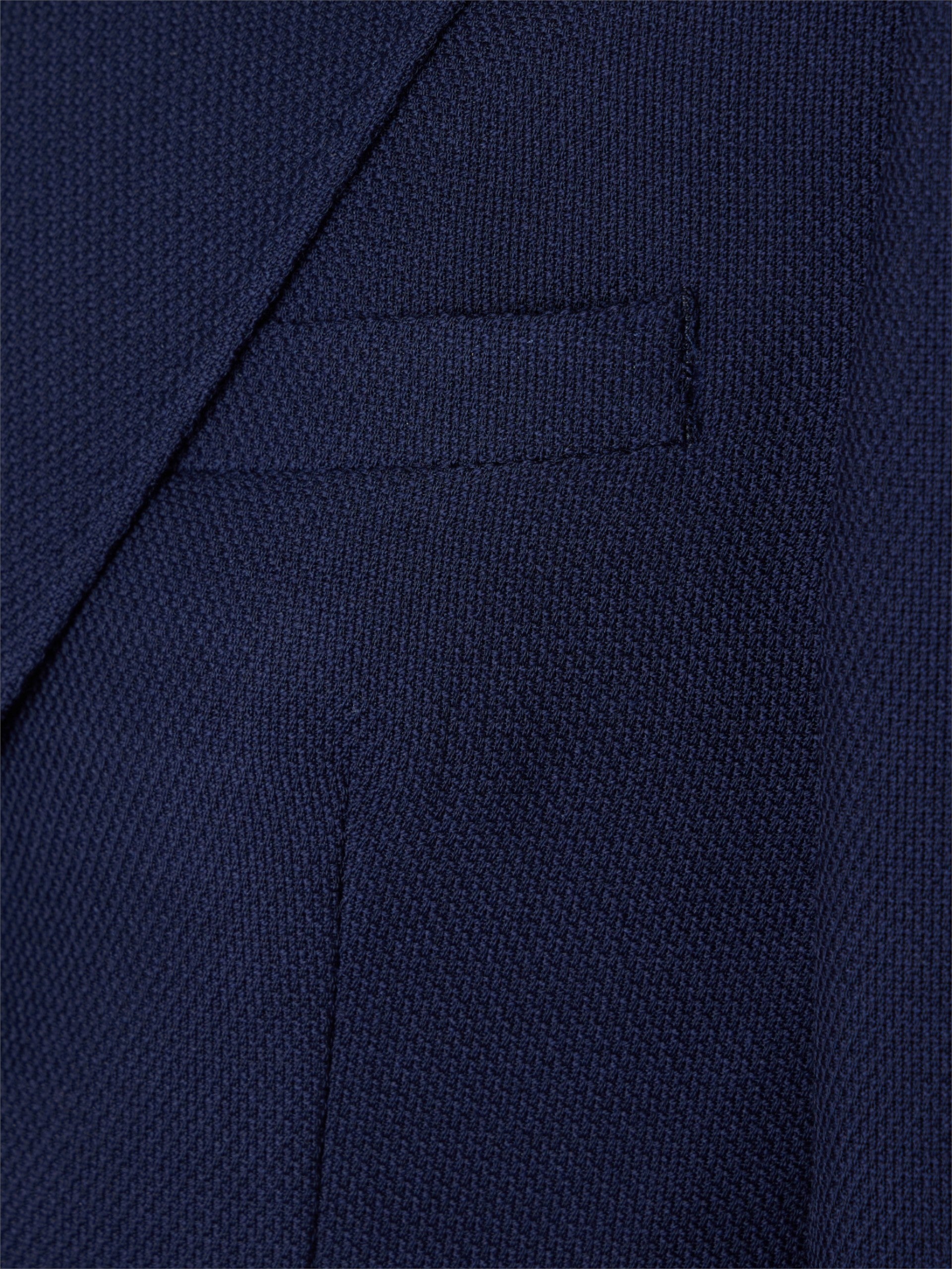 Veste structurée bleu marine