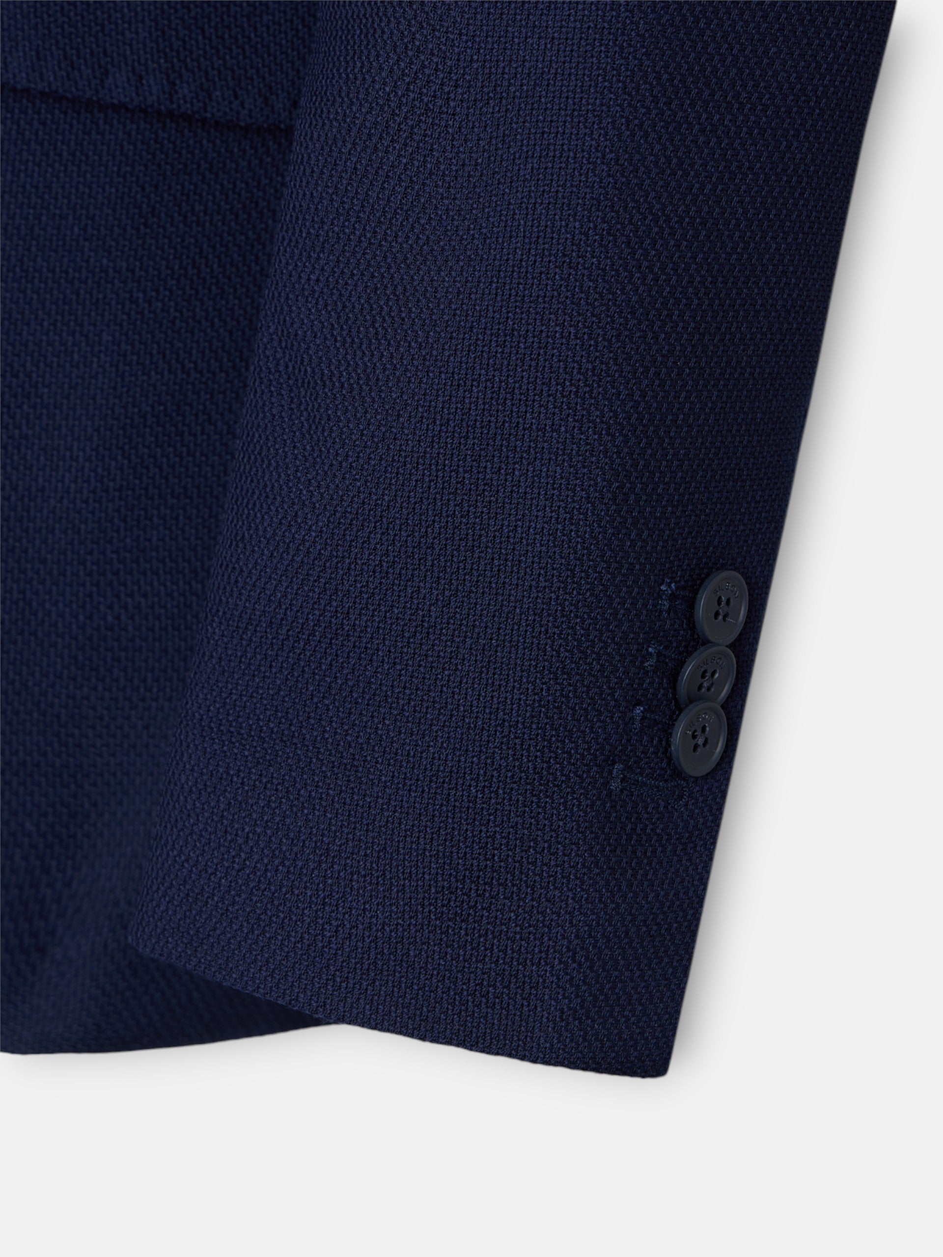 Veste structurée bleu marine