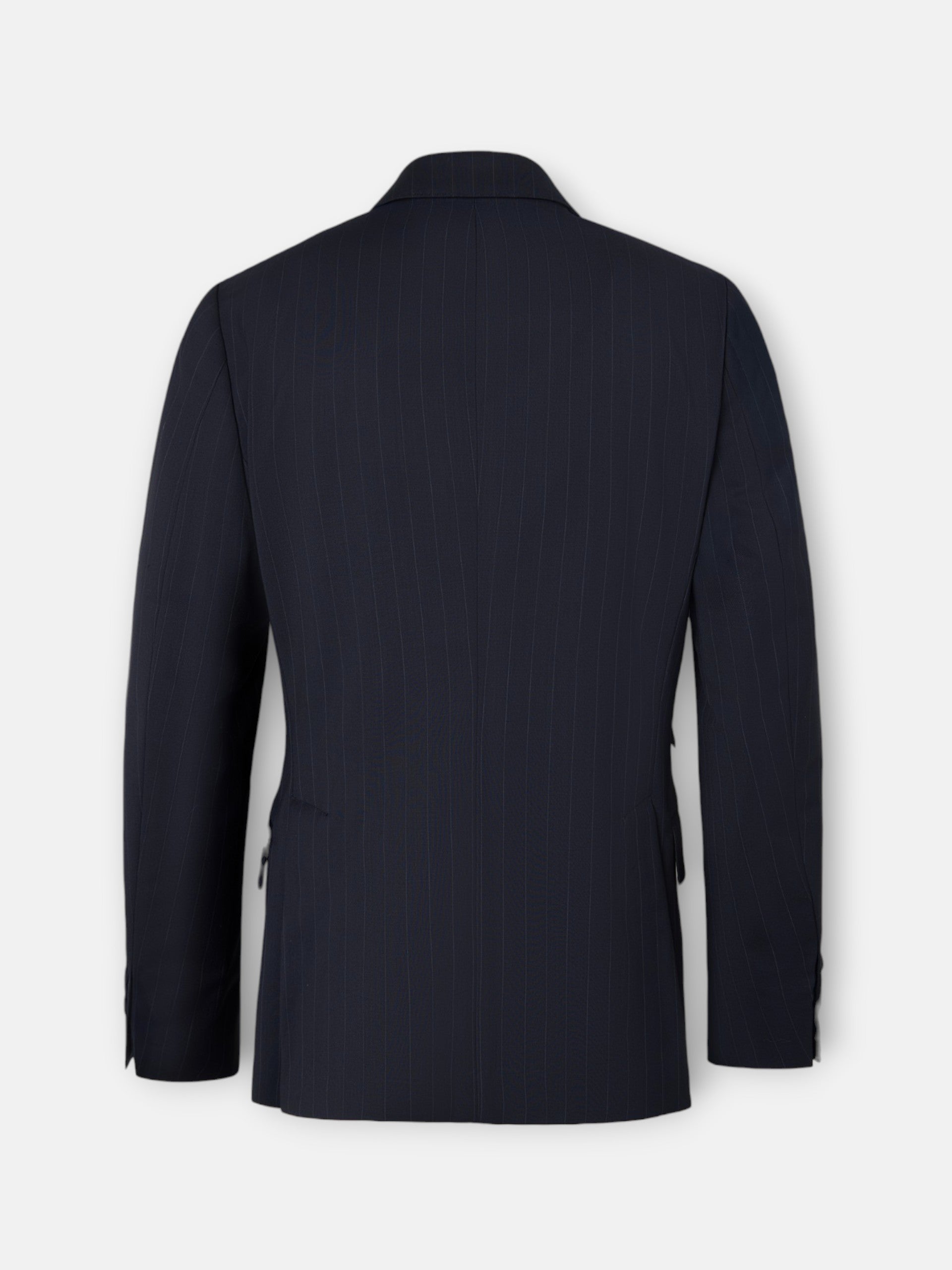 Americana traje raya diplomatica azul marino