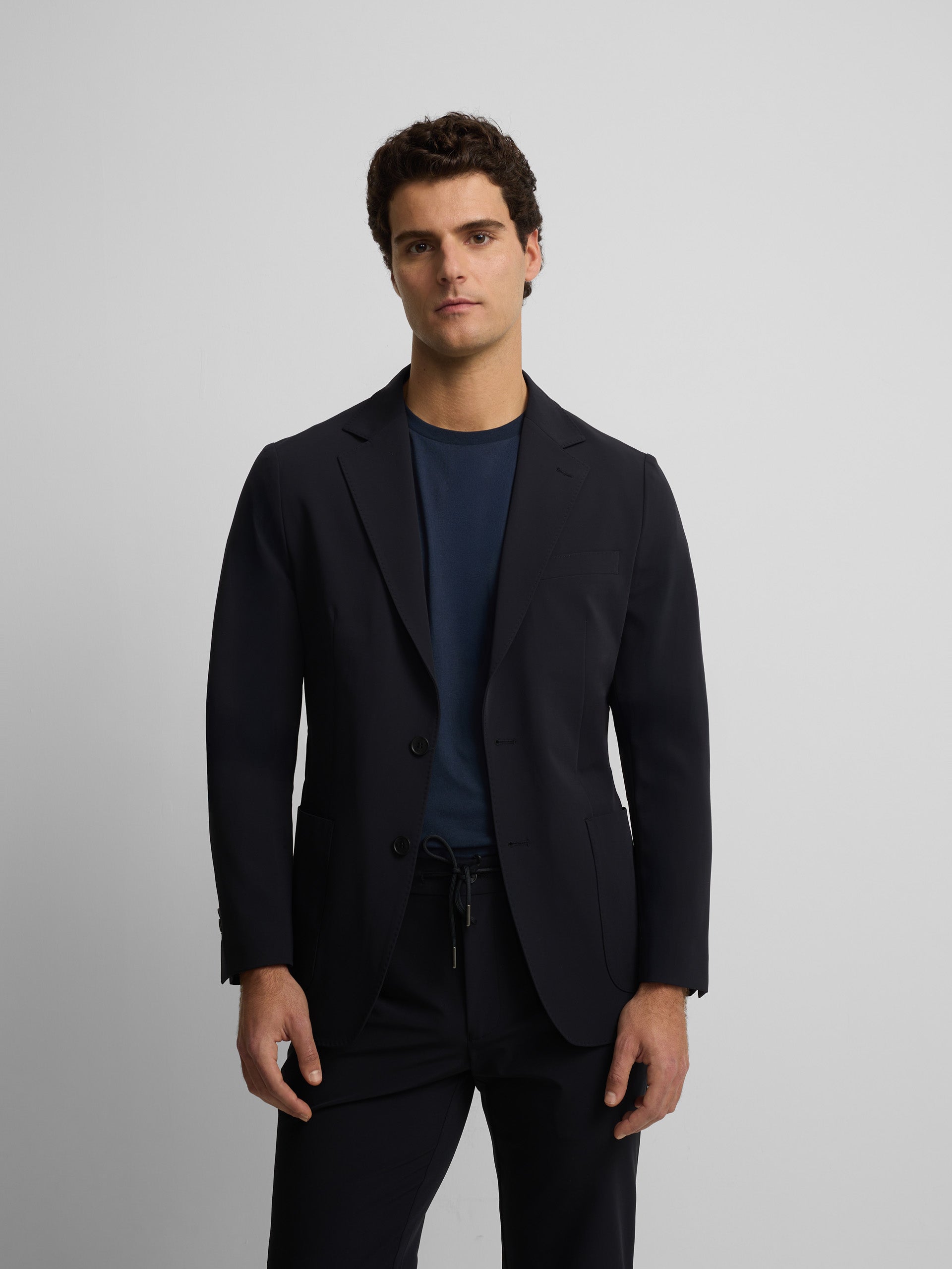 Veste technique bleu marine