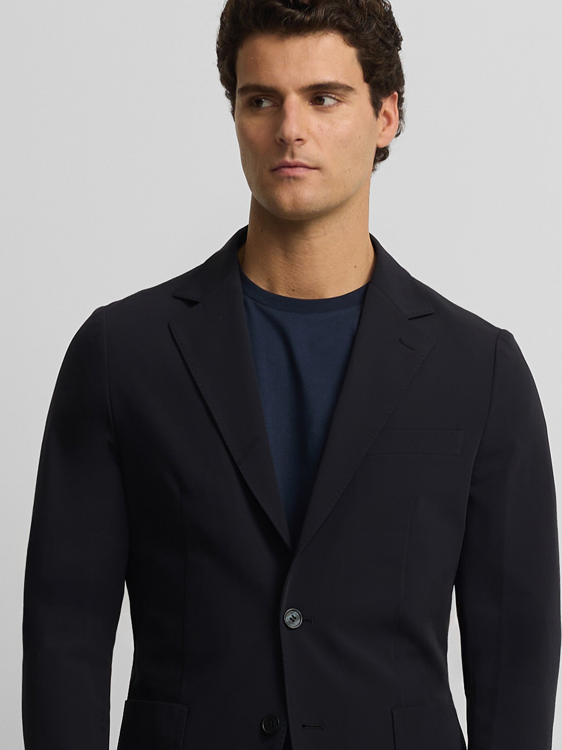 Veste technique bleu marine