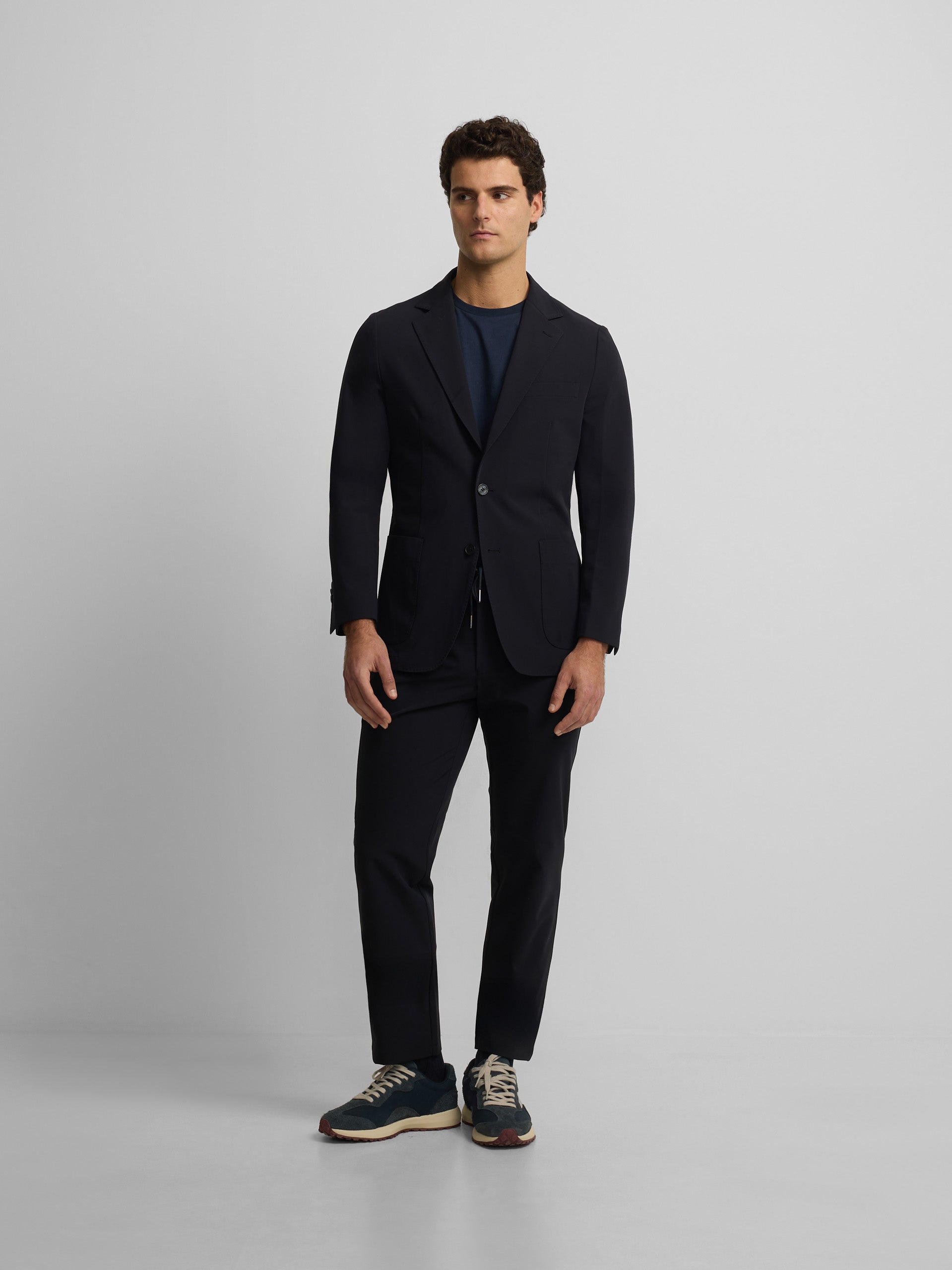 Veste technique bleu marine