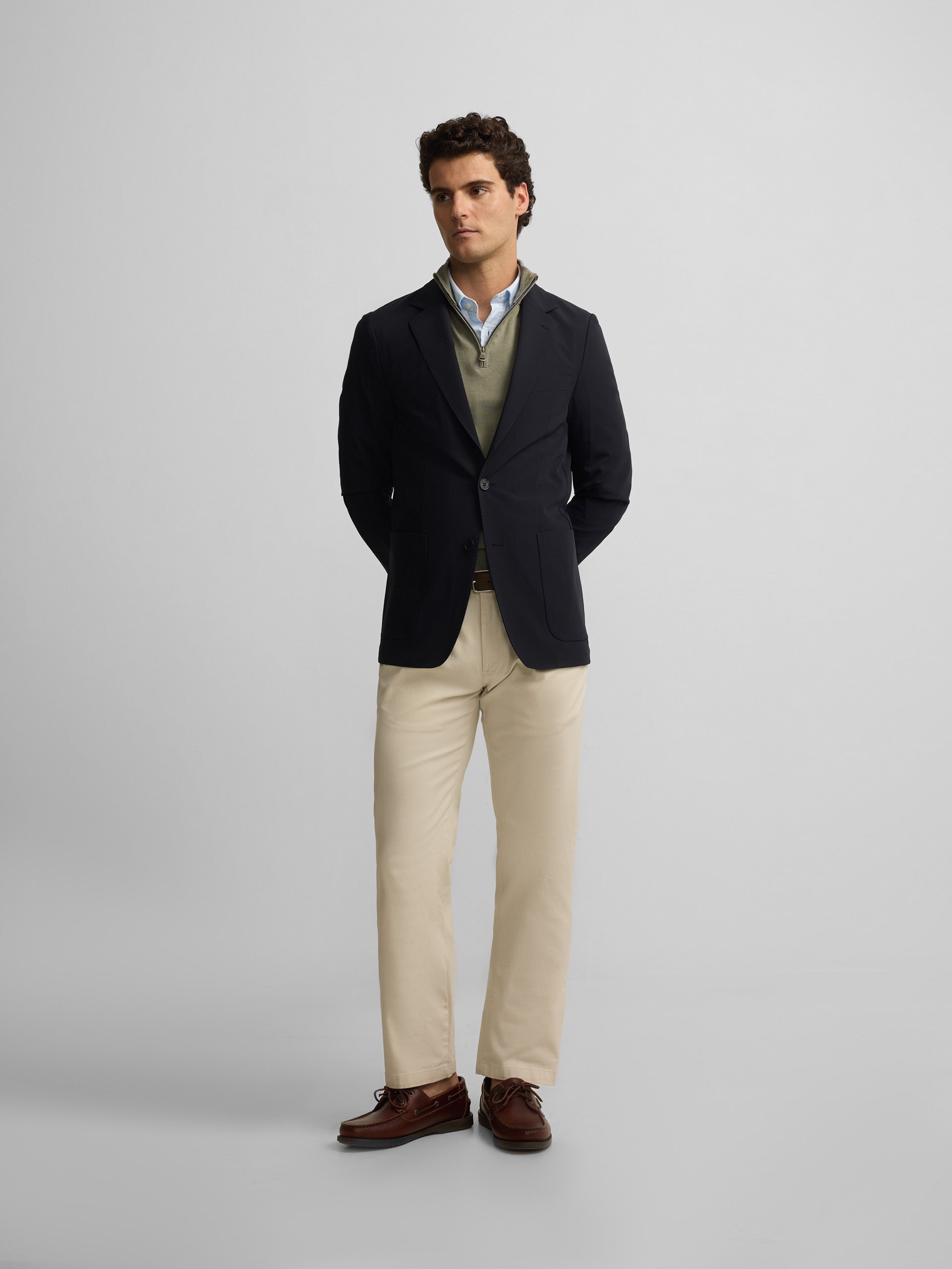 Veste technique bleu marine