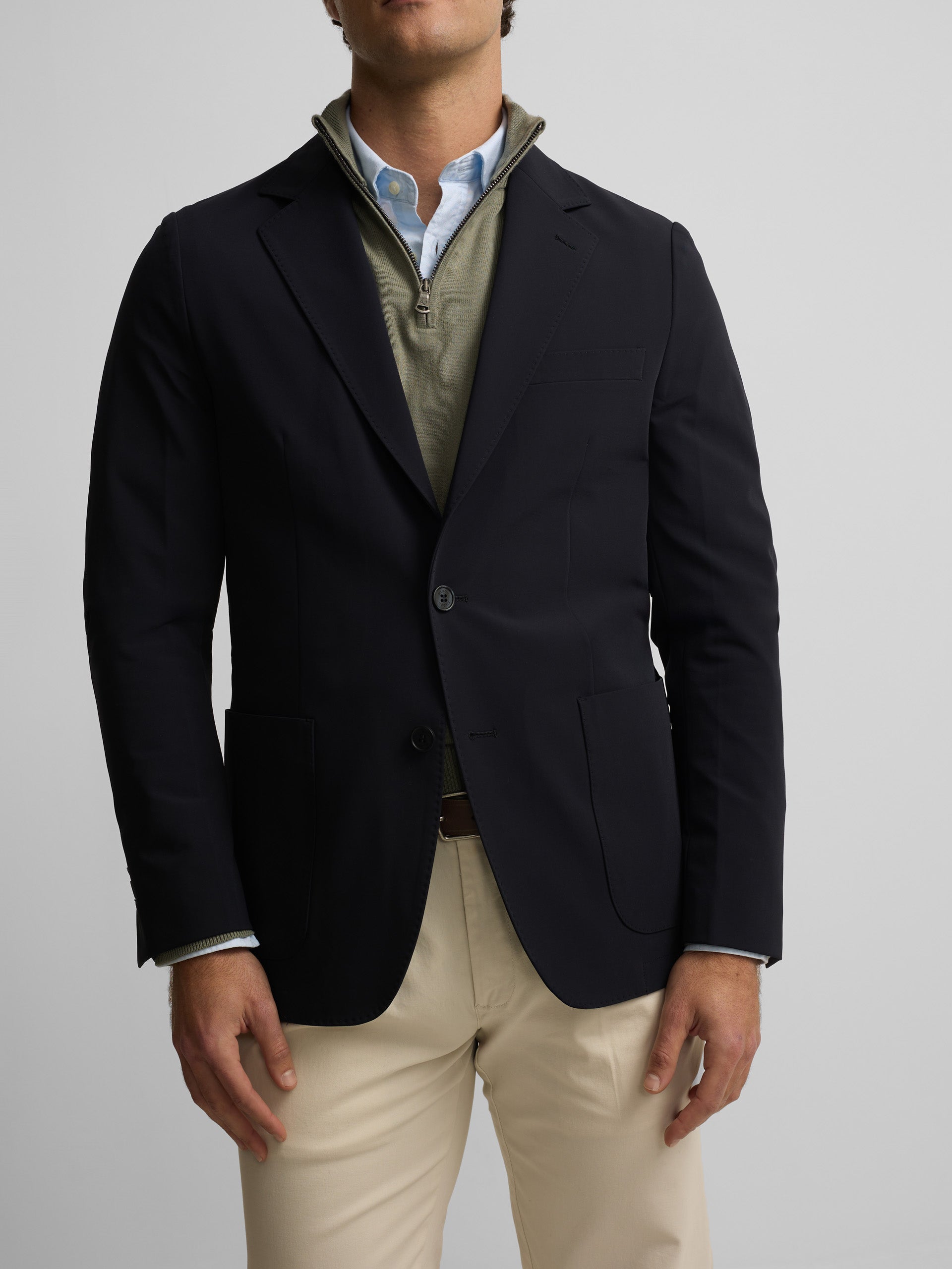 Veste technique bleu marine