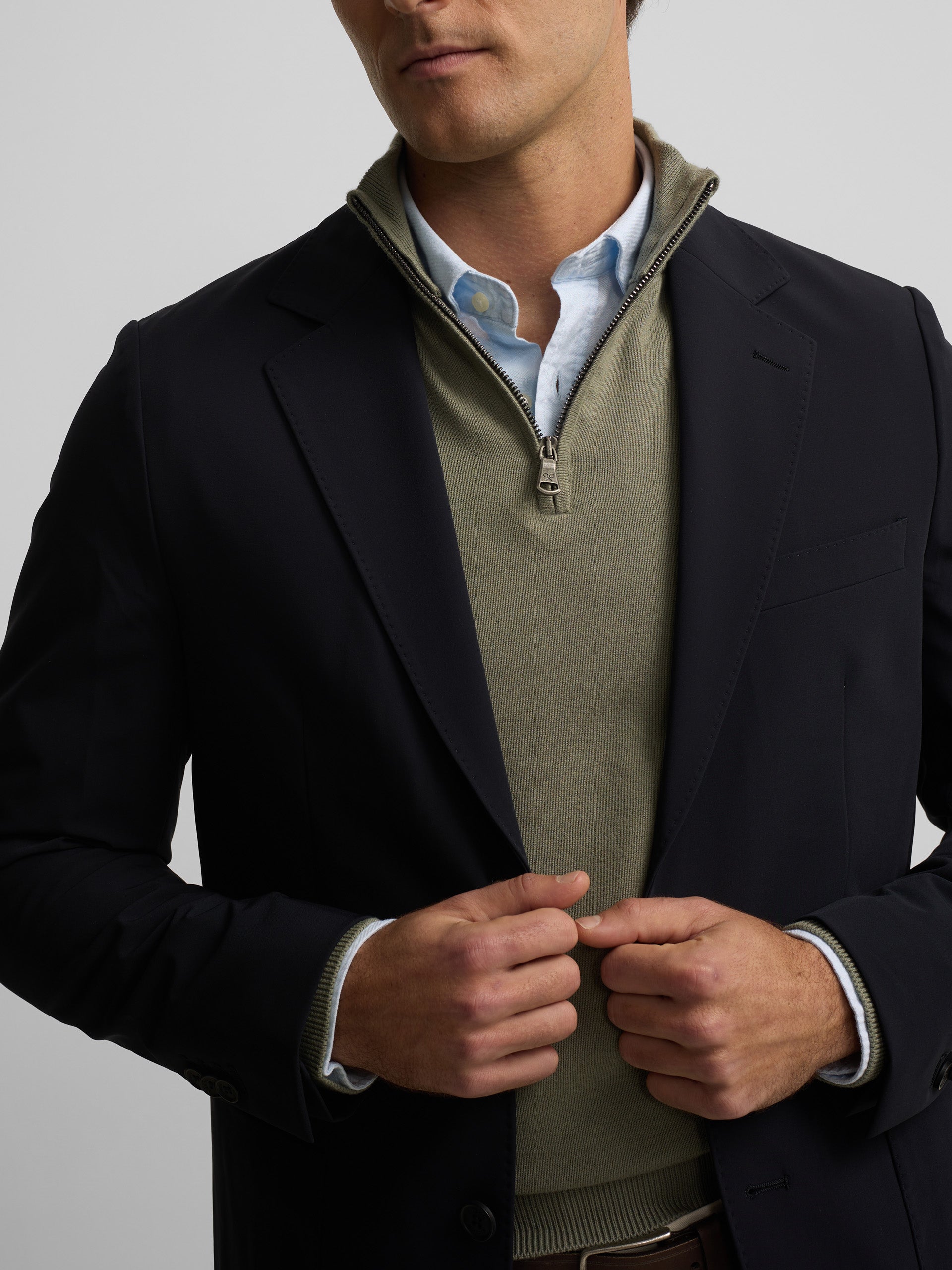 Veste technique bleu marine