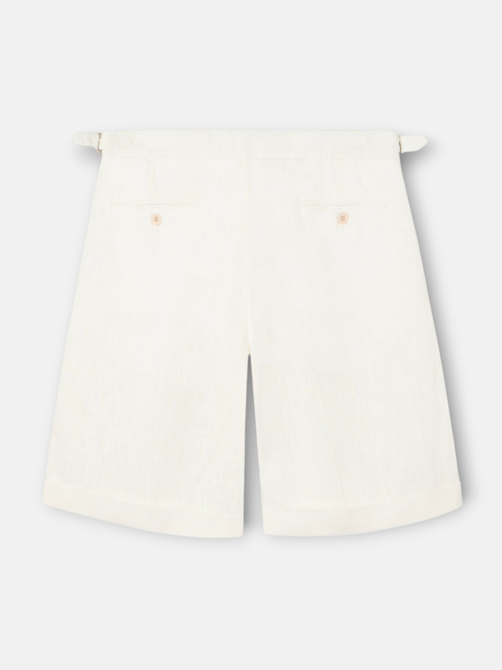 Bermuda unique pinzas blanca