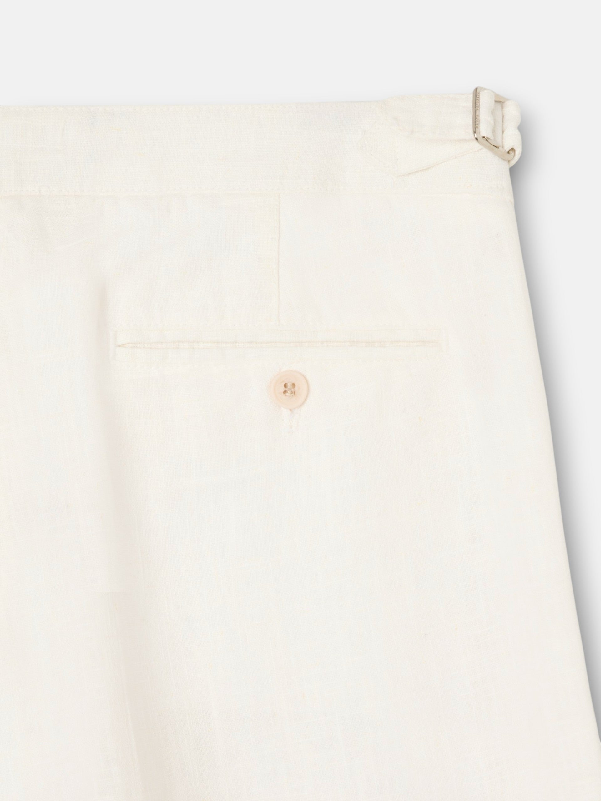 Pantalon unique pinzas beige