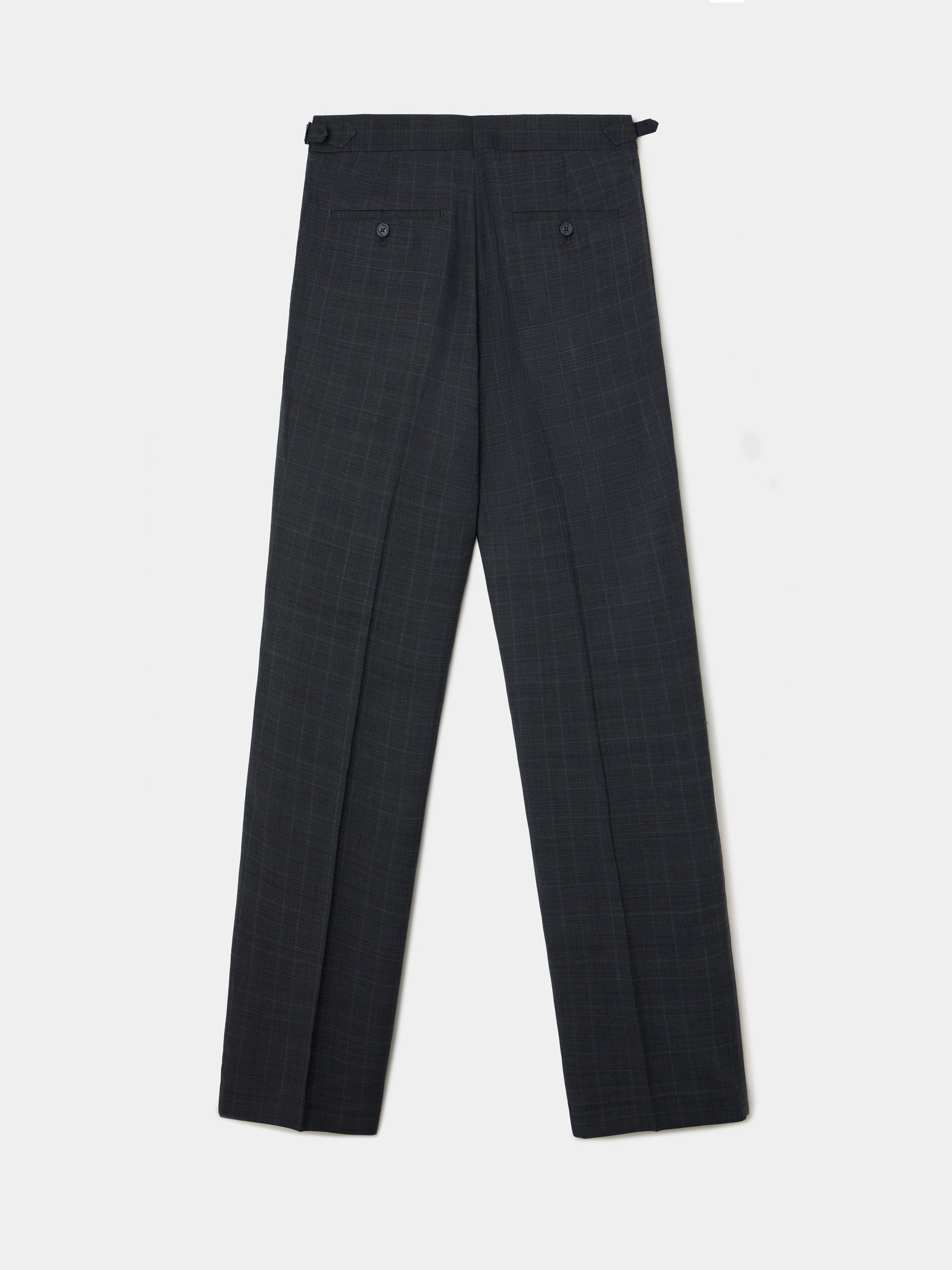 Pantalon traje principe de gales gris