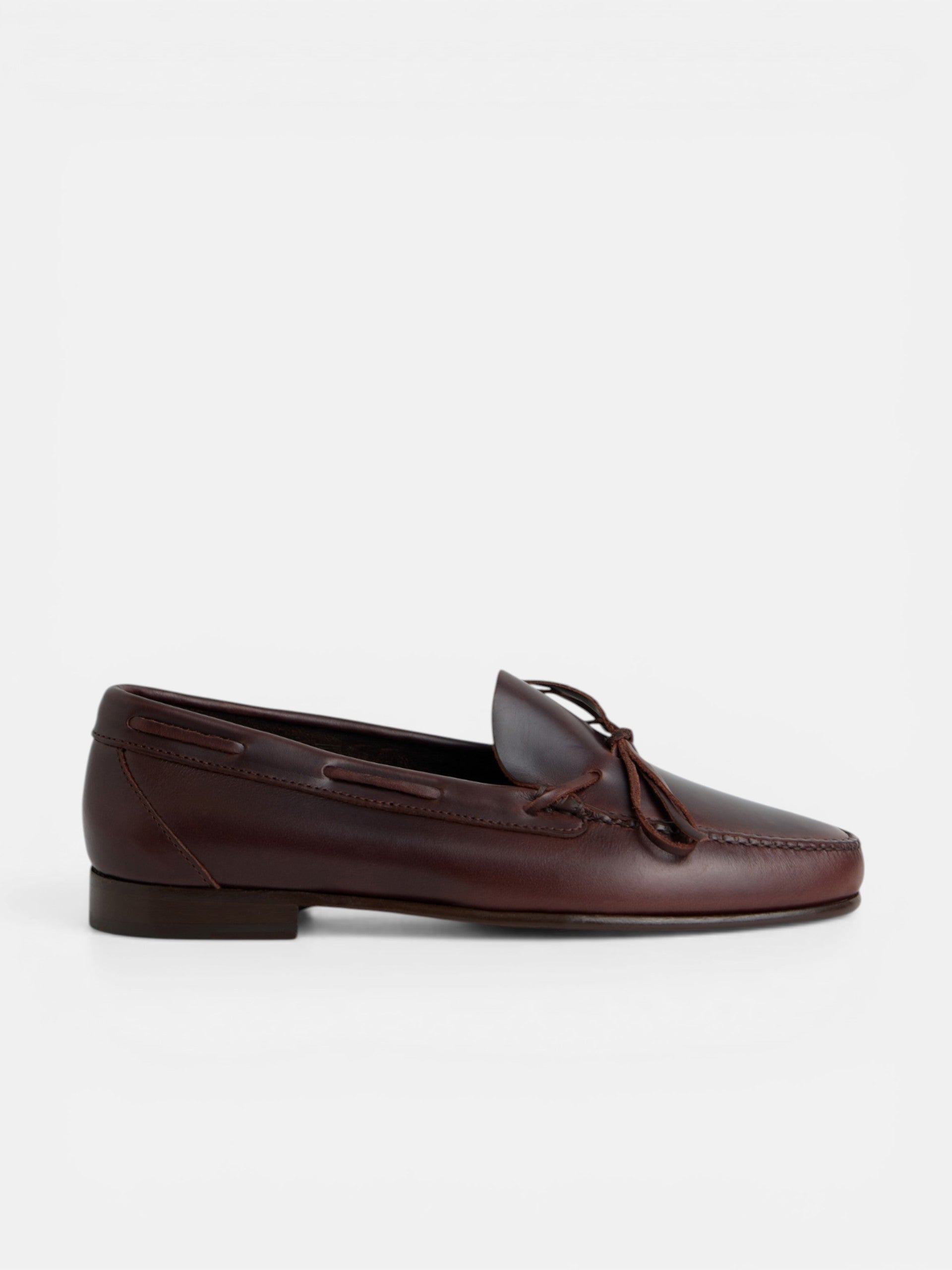 Sapato mocassim unique penny com laçada