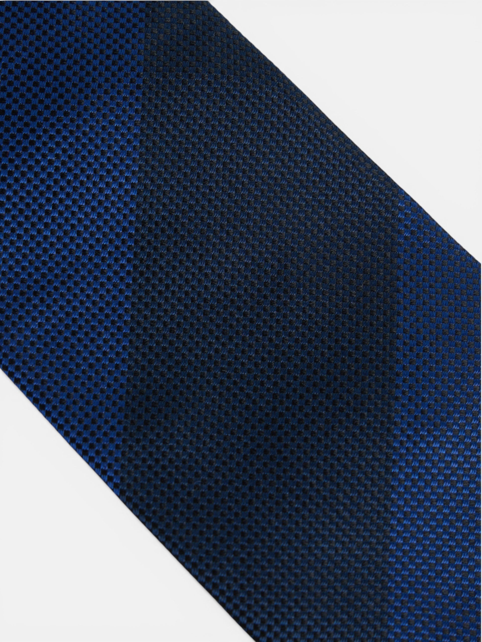 Corbata rayas regimental azul marino