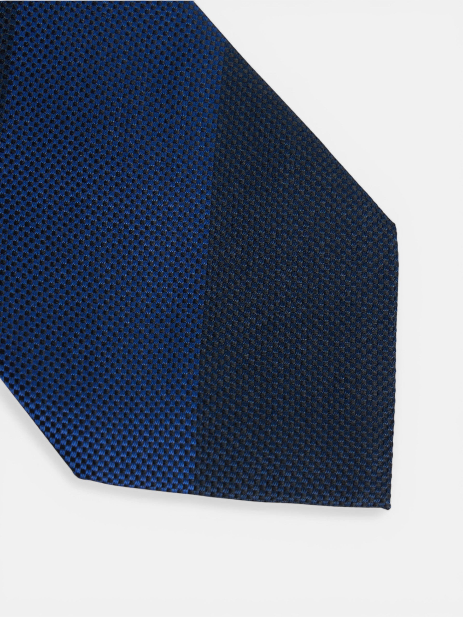 Corbata rayas regimental azul marino