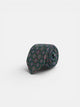 Geometric squares tie in green colors