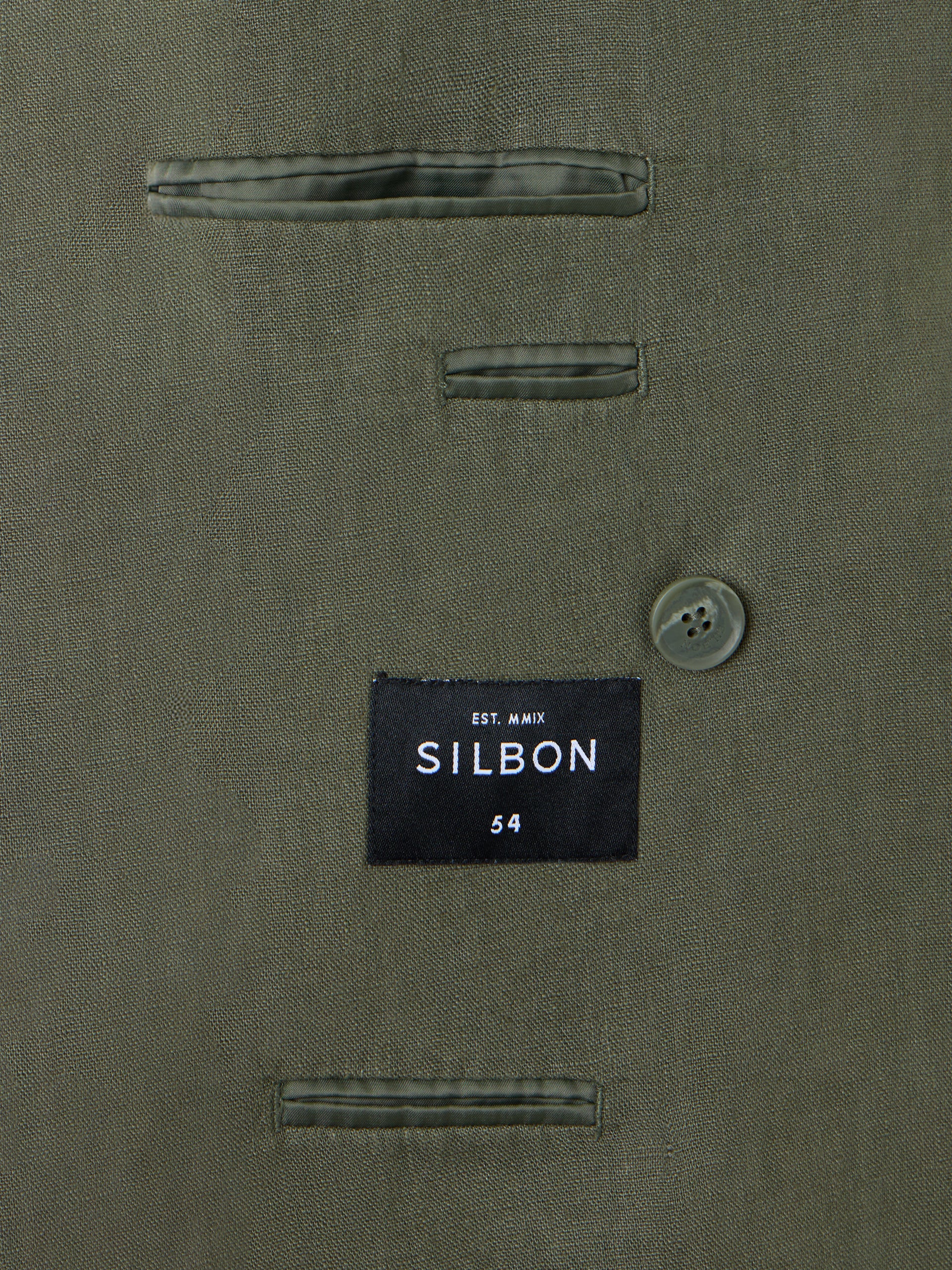 Blazer cruzado comfort verde