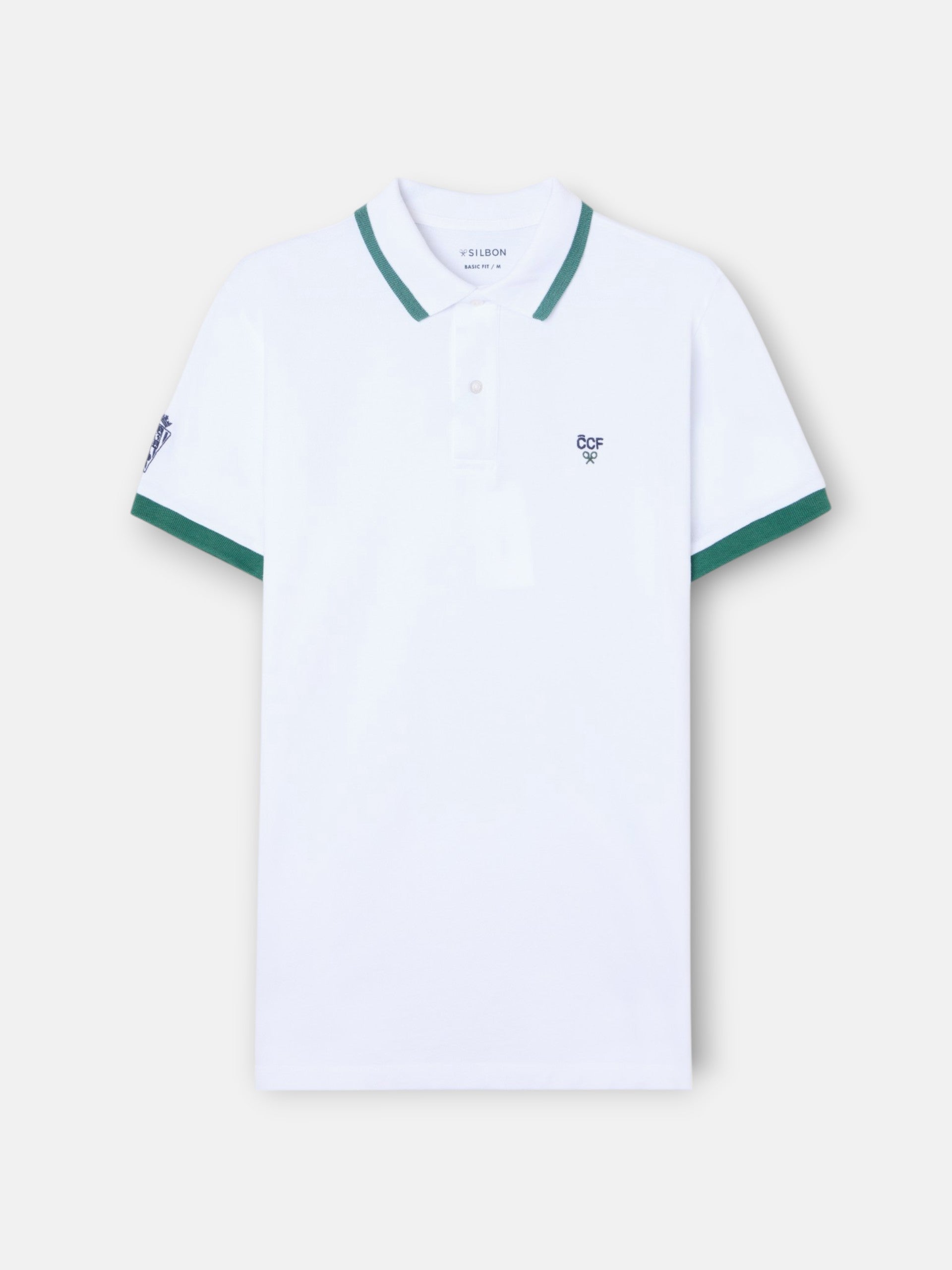 Polo silbon CCF blanco