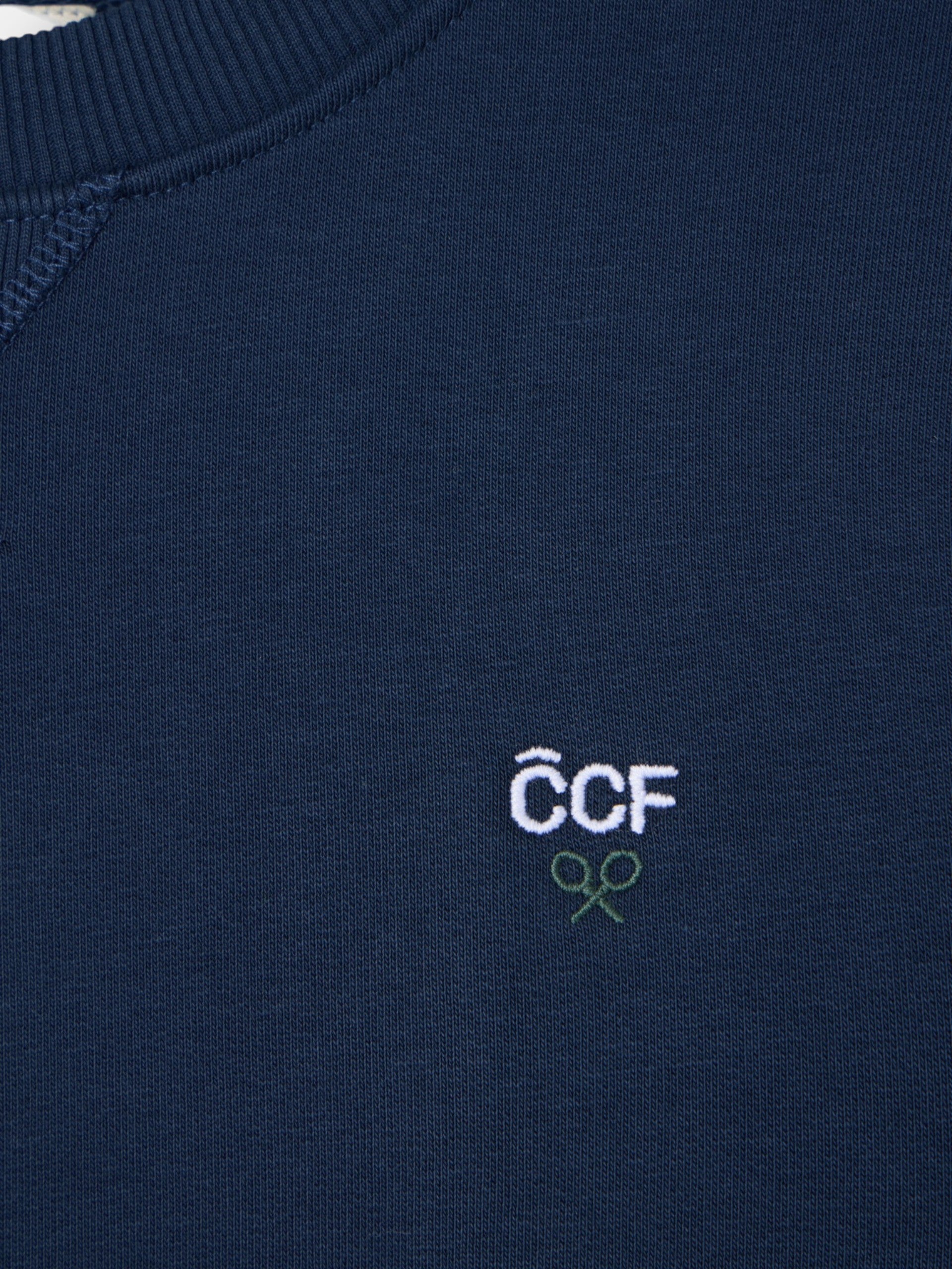Sudadera silbon CCF azul marino