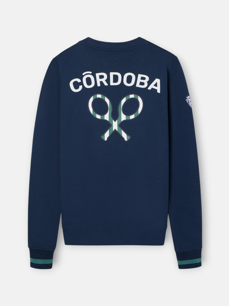 Silbon CCF navy blue sweatshirt