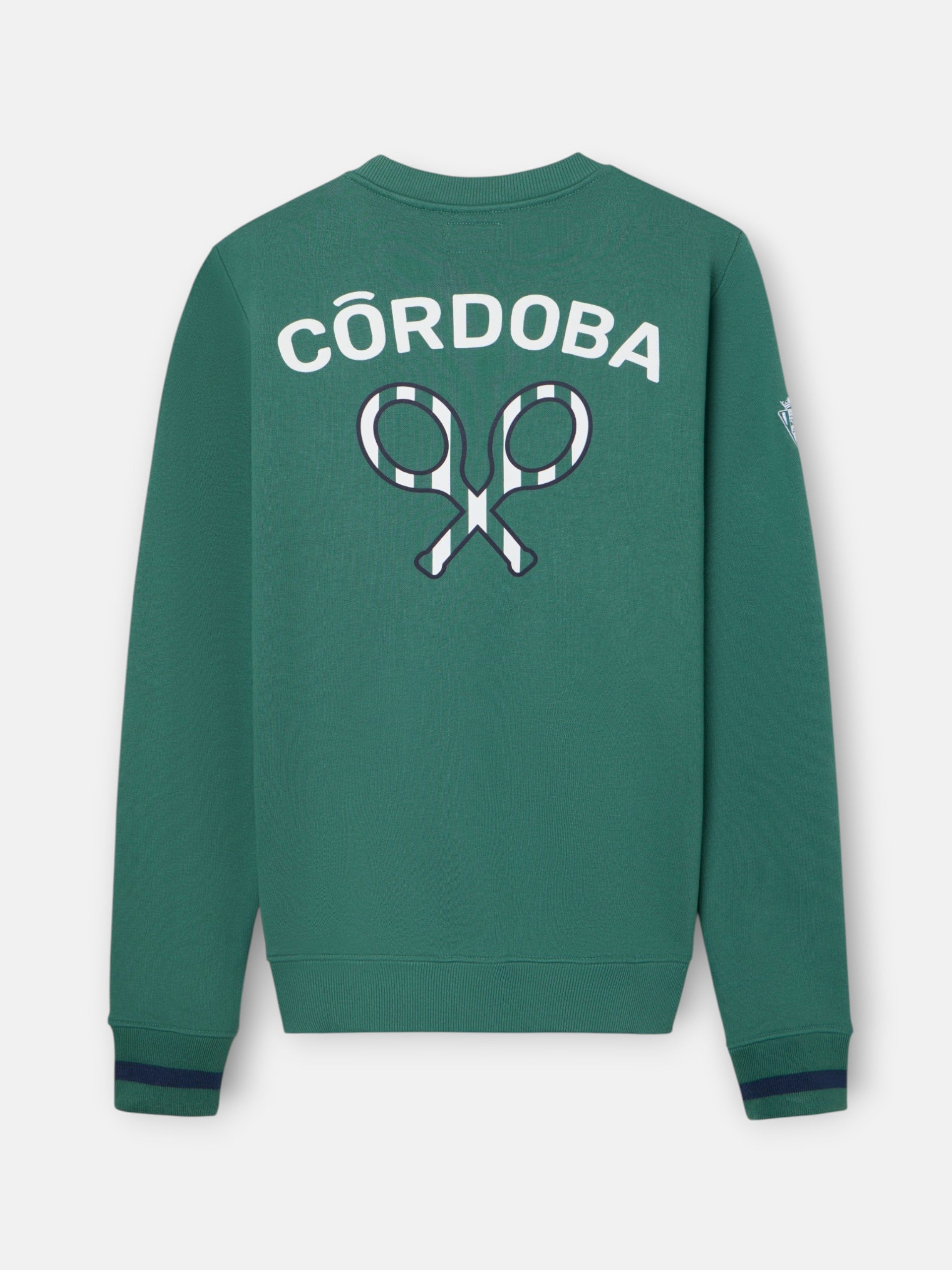 Sweat-shirt Silbon CCF vert