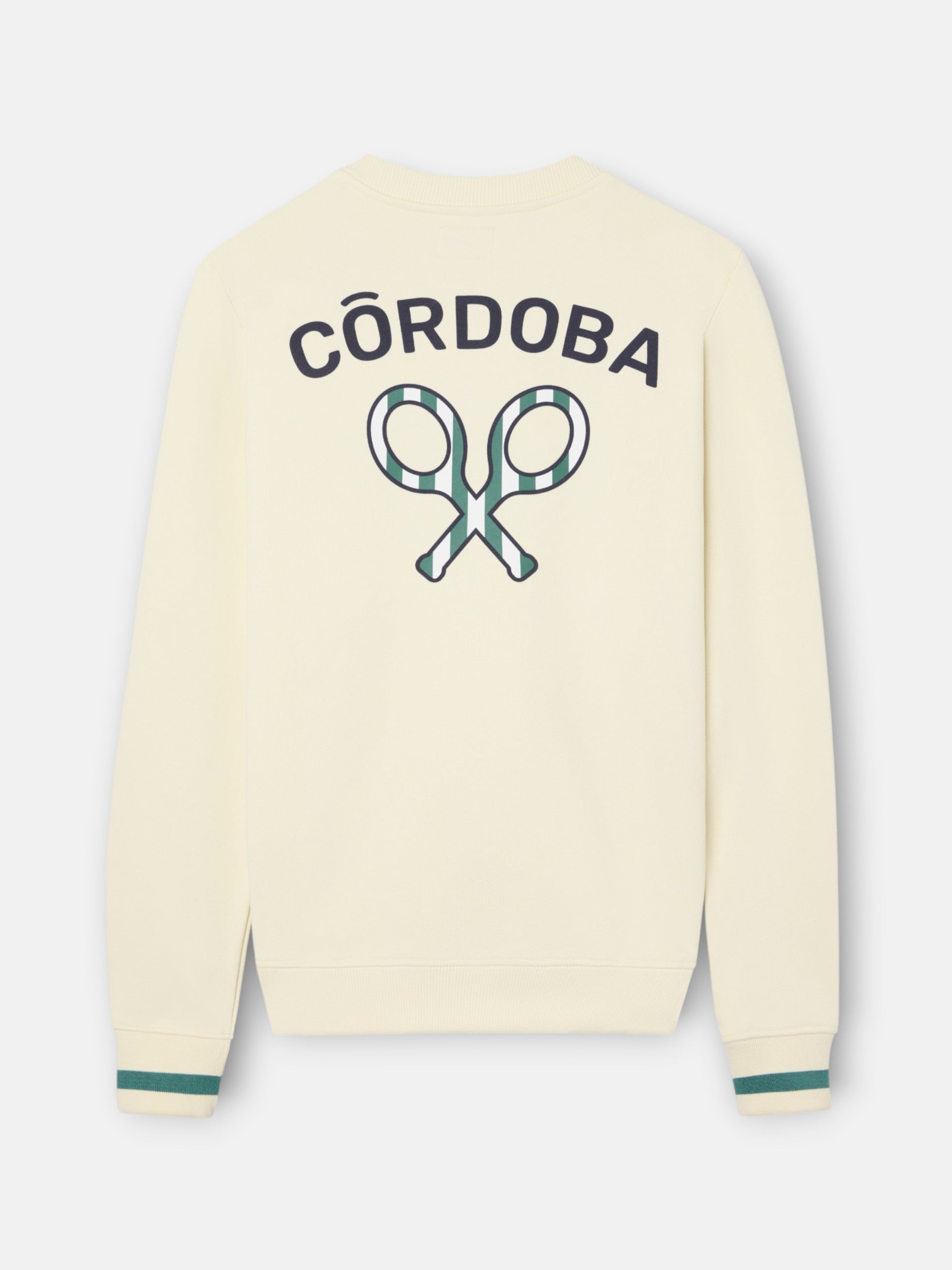 Sudadera silbon CCF crema
