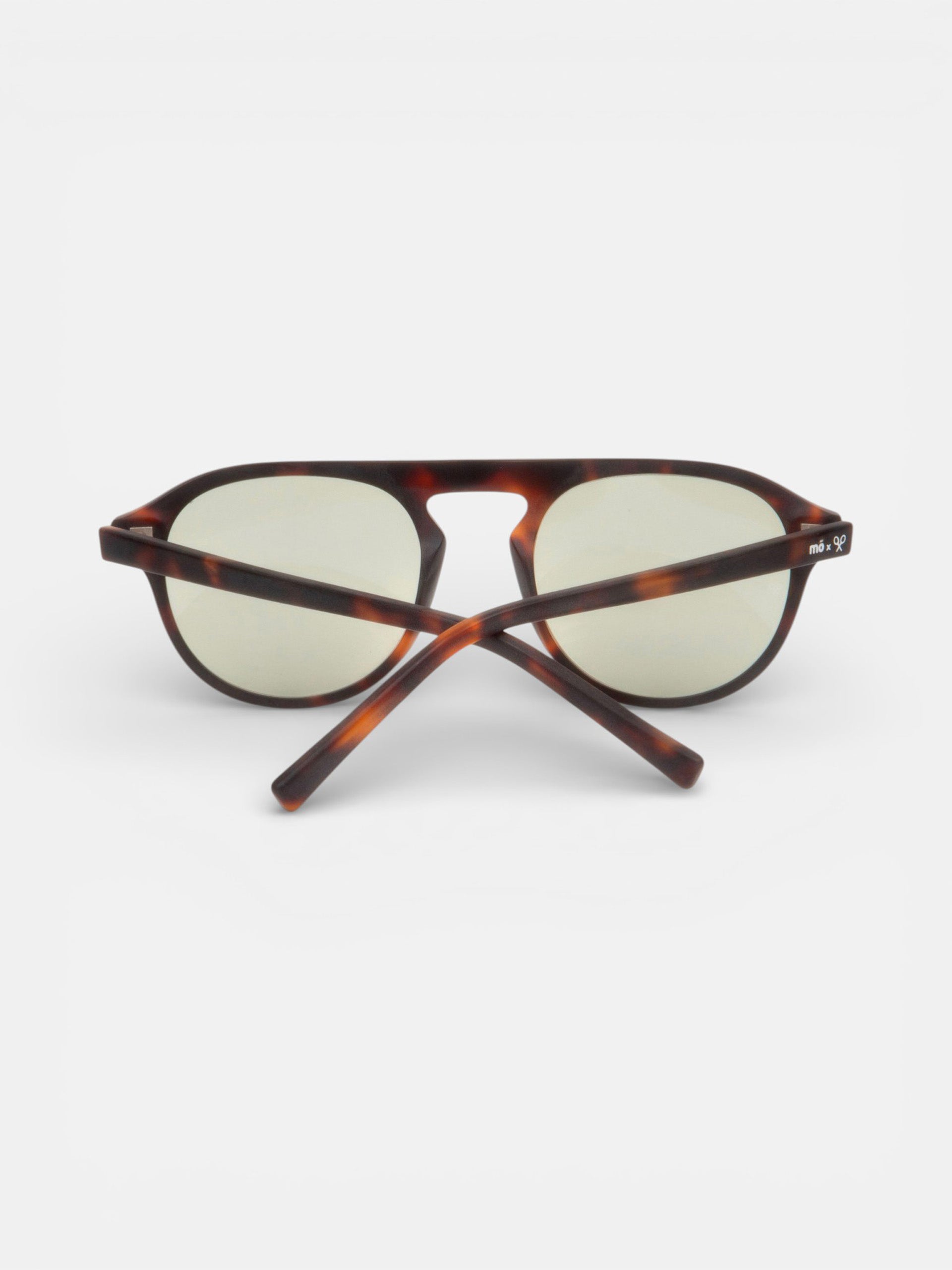 Gafa de sol MOxSILBON Vela carey oscuro mate
