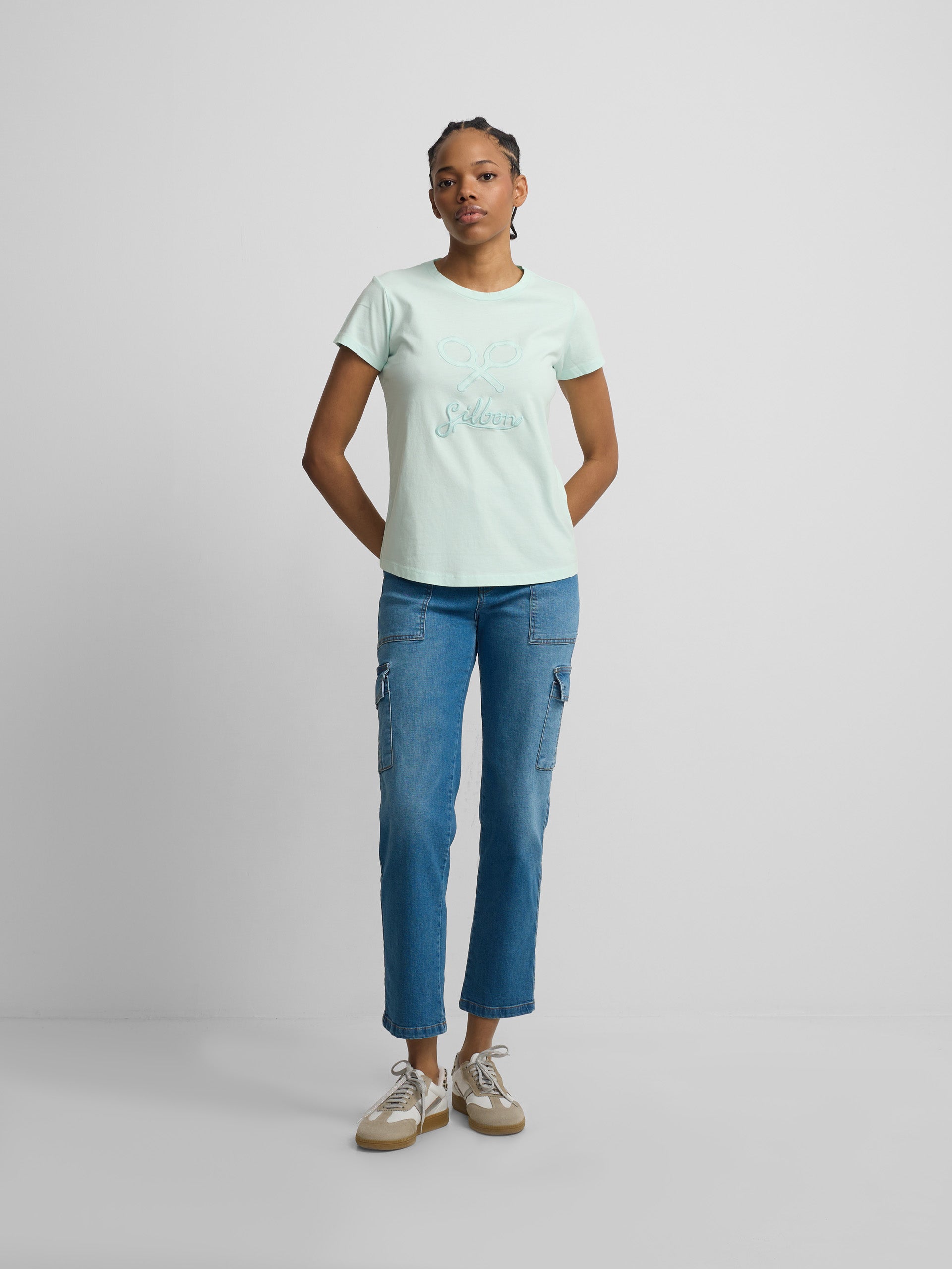 Classic green women's t-shirt