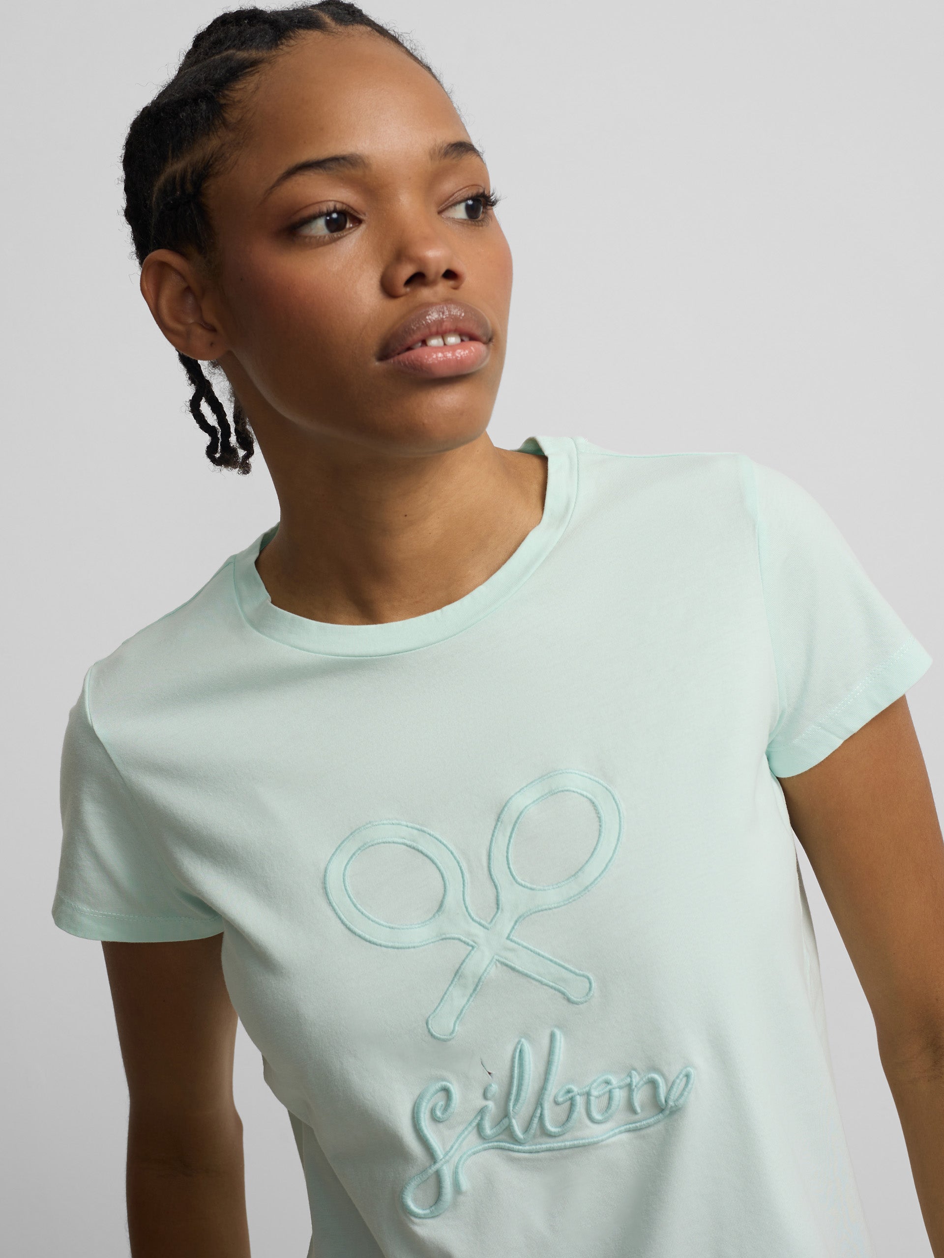 Classic green women's t-shirt