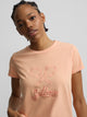 T-shirt femme classique orange