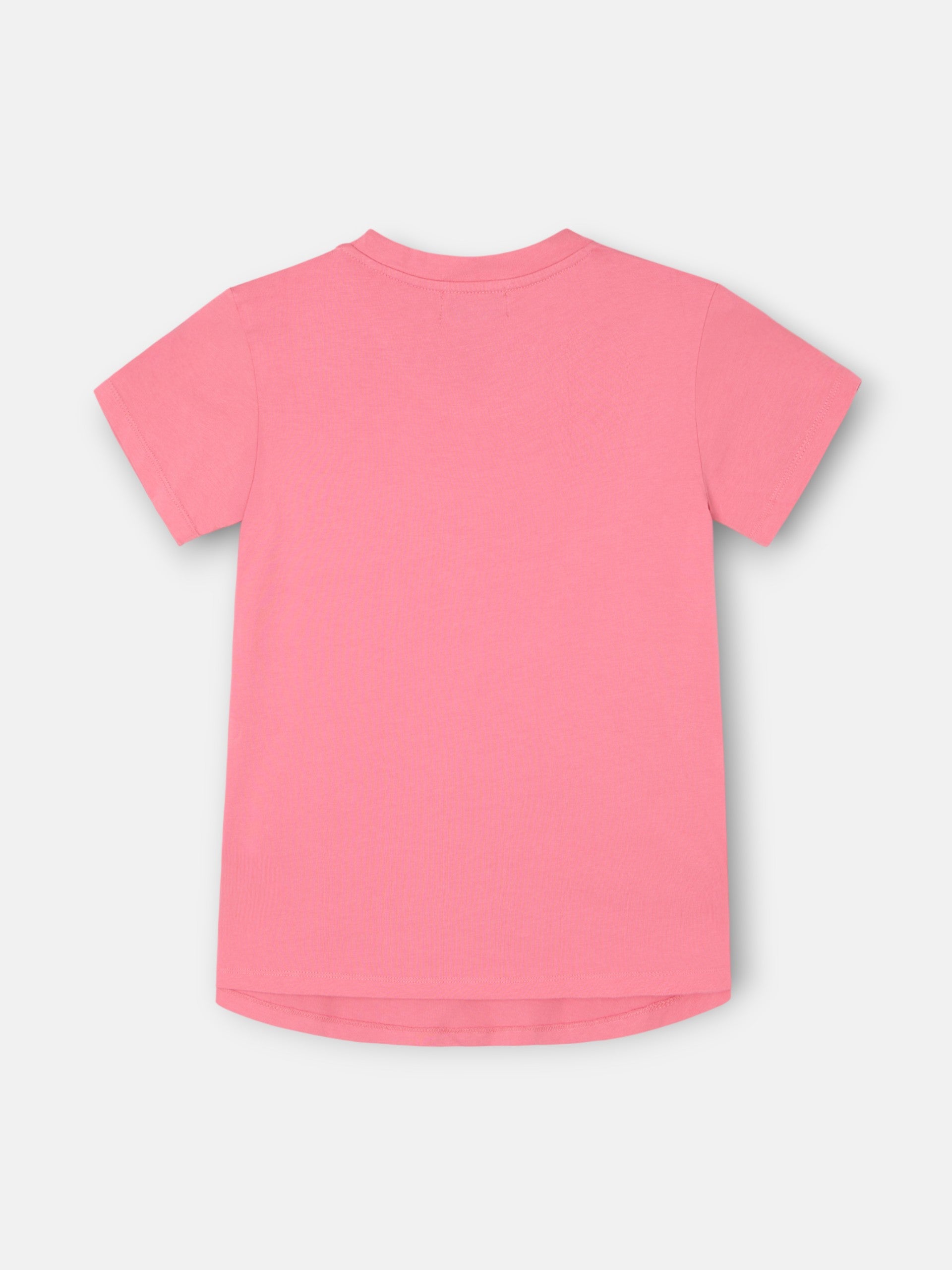 Camiseta woman clasica raqueta rosa