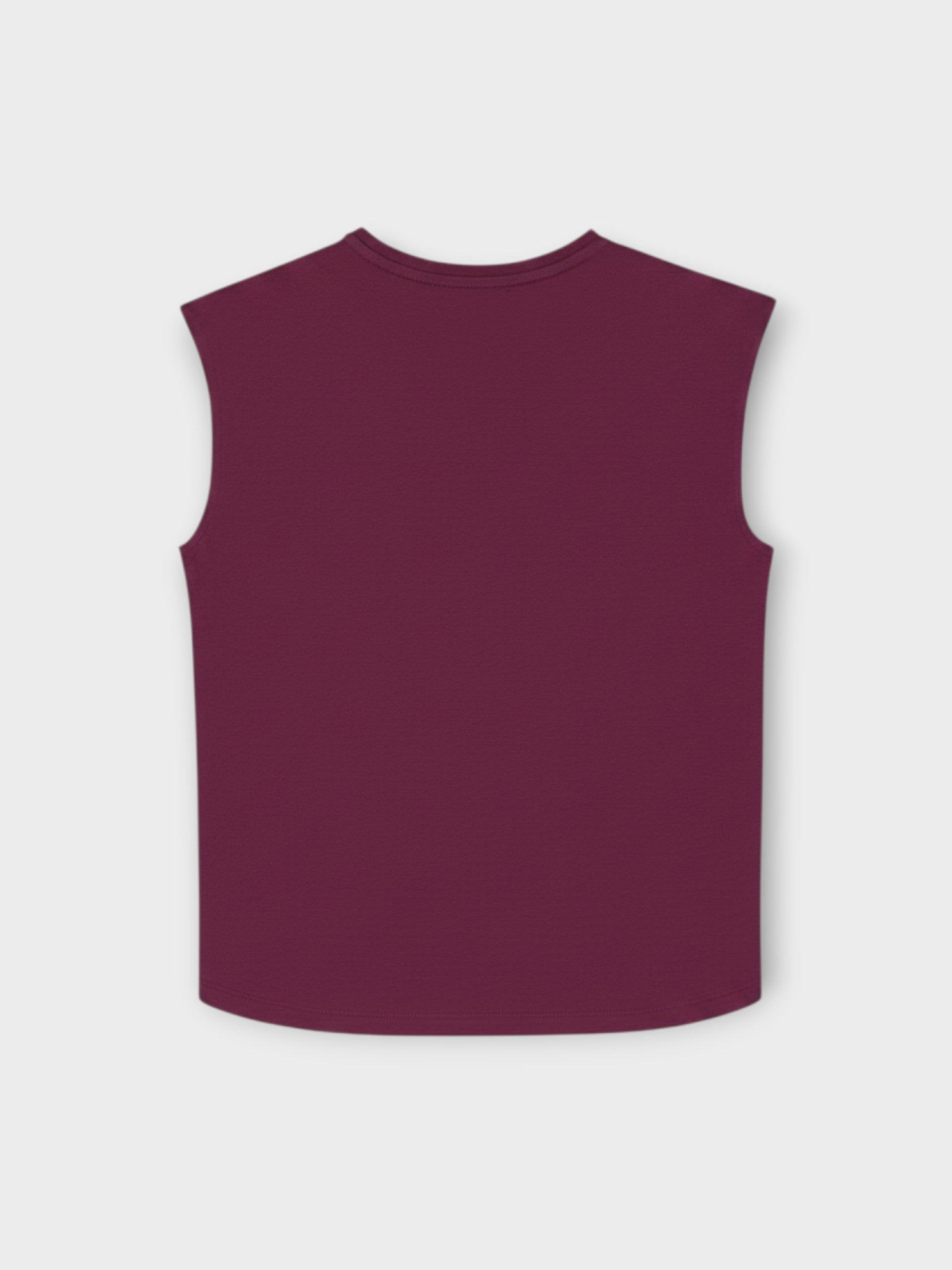 Women's burgundy sun t-shirt