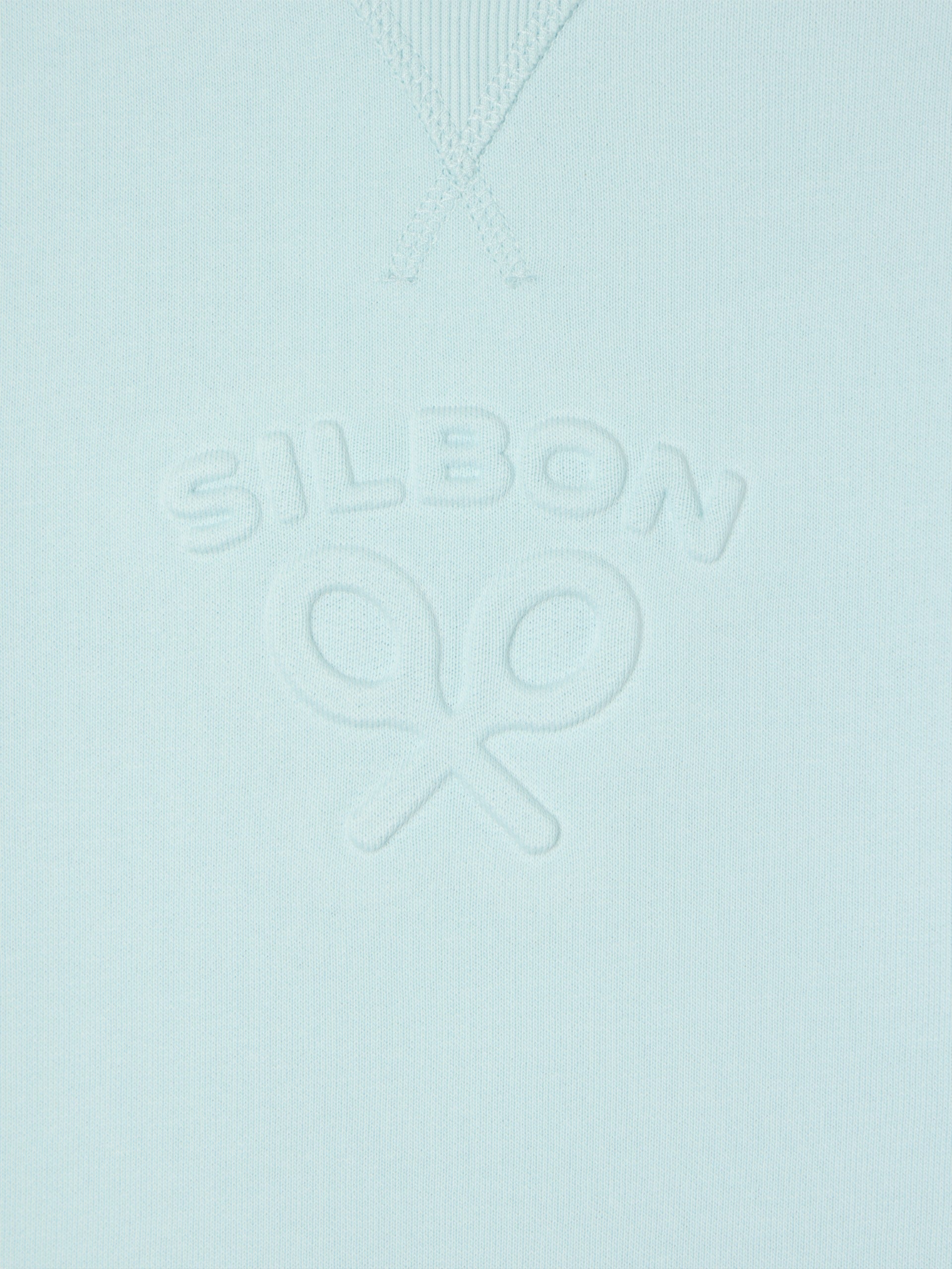 Women's classic Silbon light blue sweatshirt