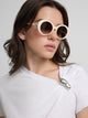 Camiseta woman nudo aplique blanca