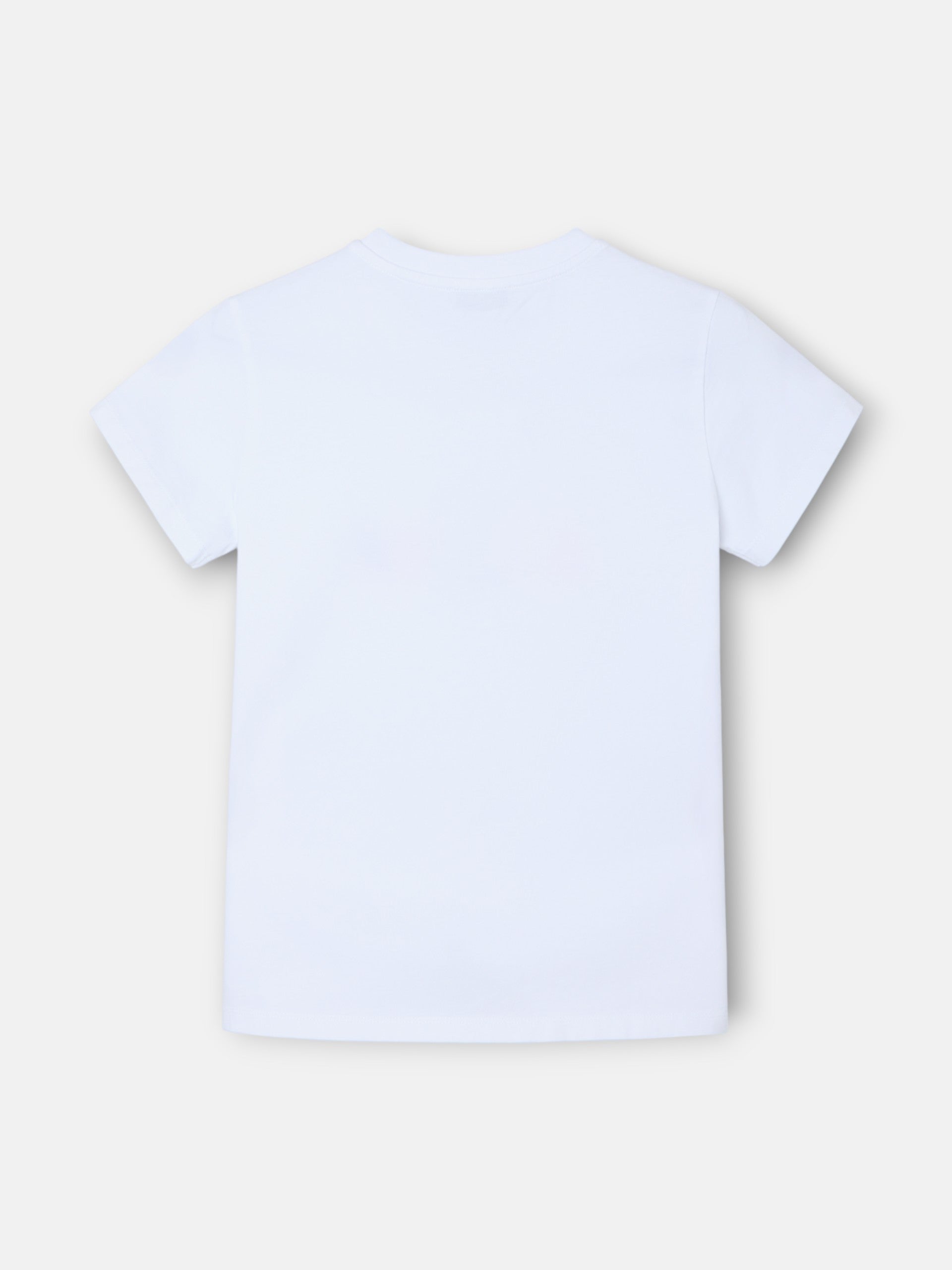 Camiseta woman silbon garabateado blanca