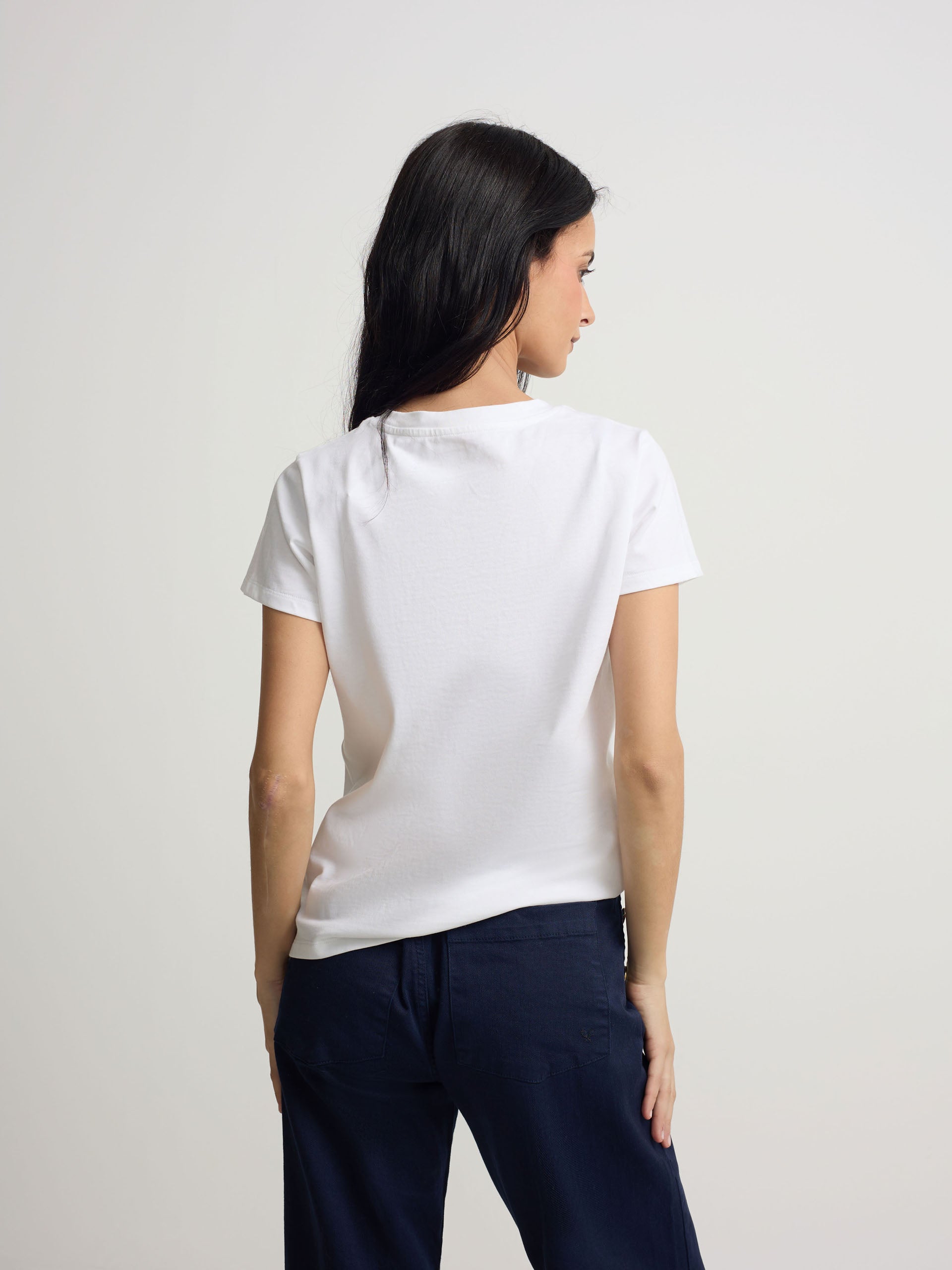Camiseta woman paradiso blanca