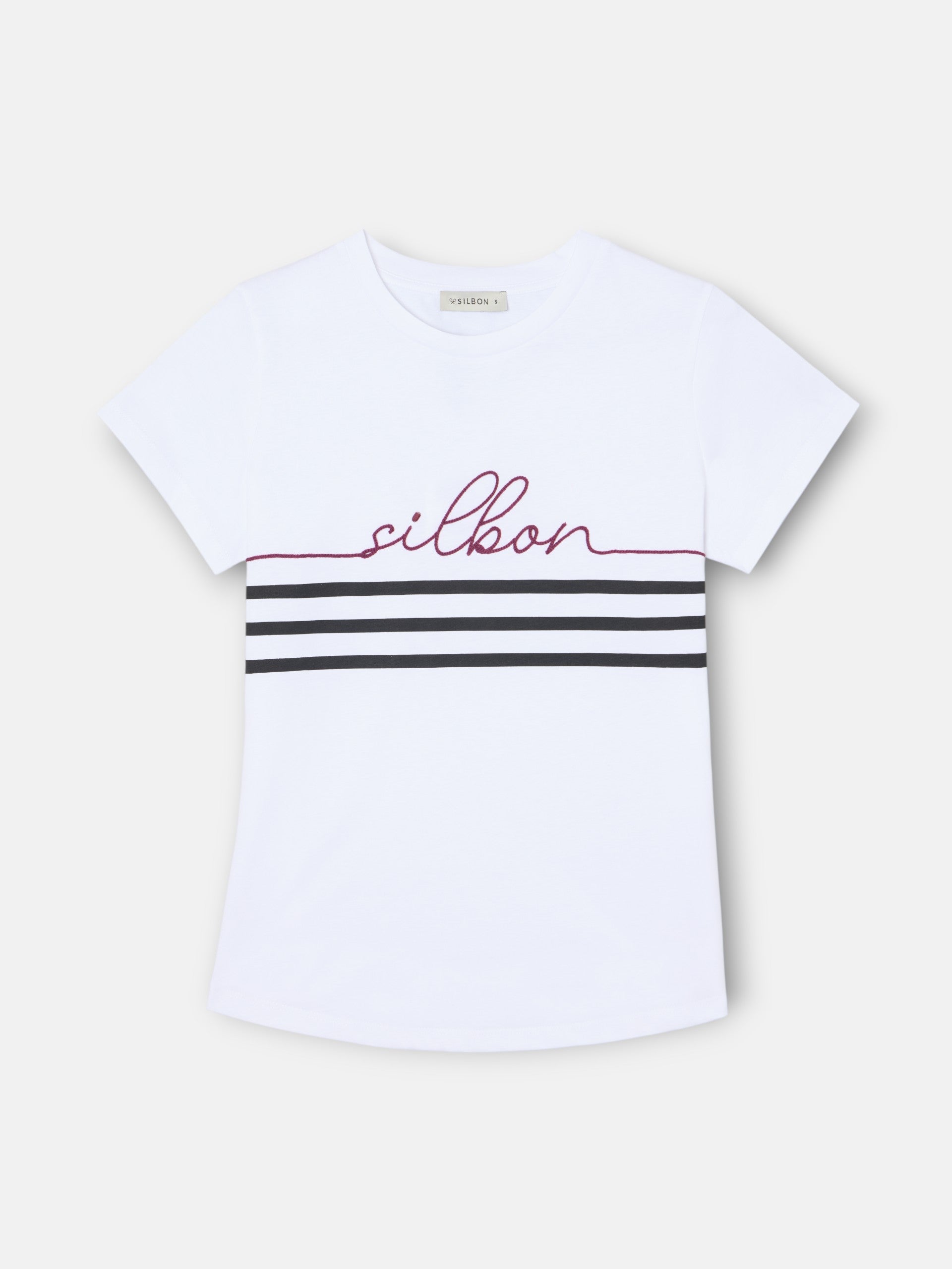 Camisola mulher silbon cordão branca