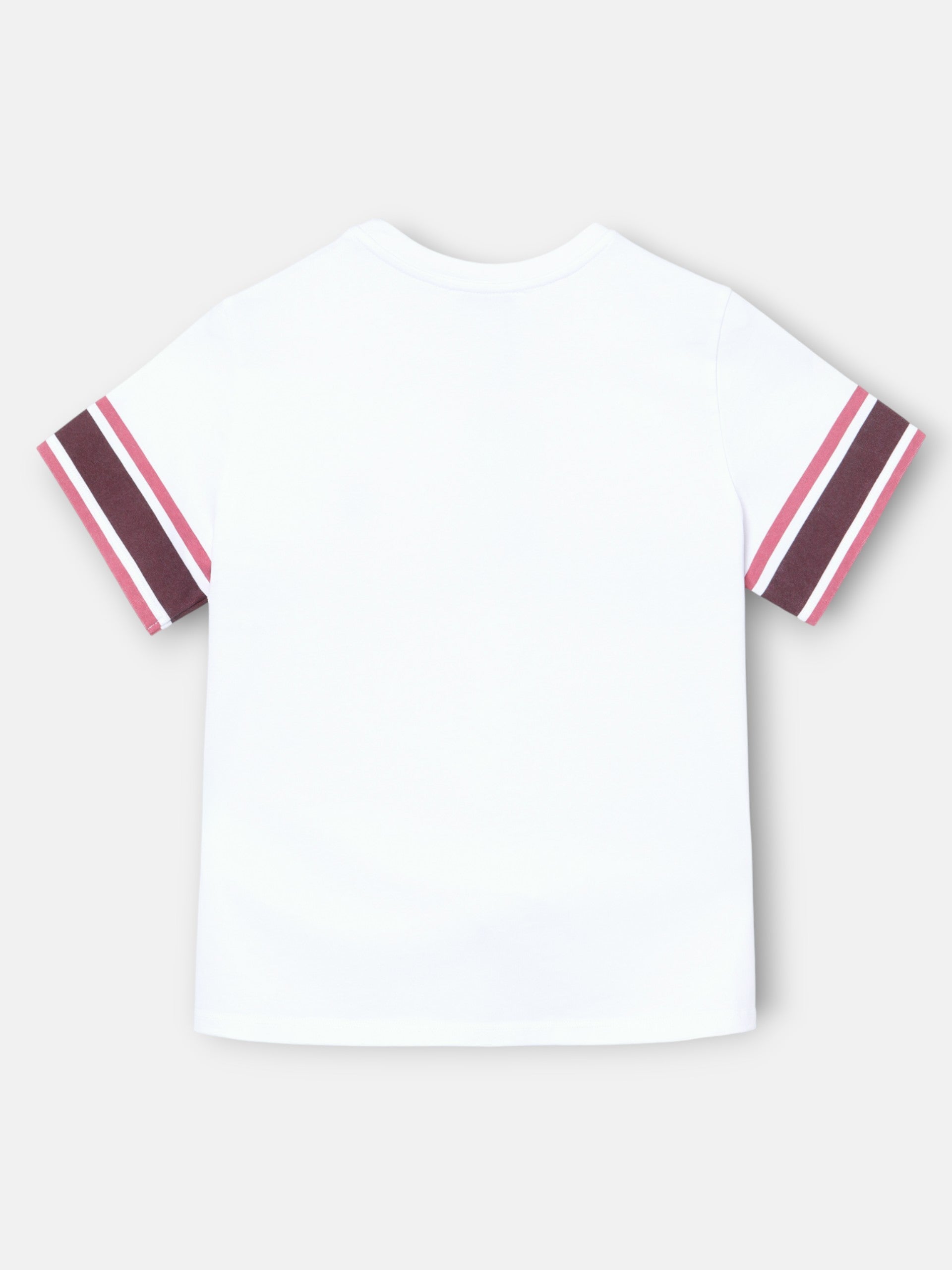 Camiseta woman escudo banda rosa