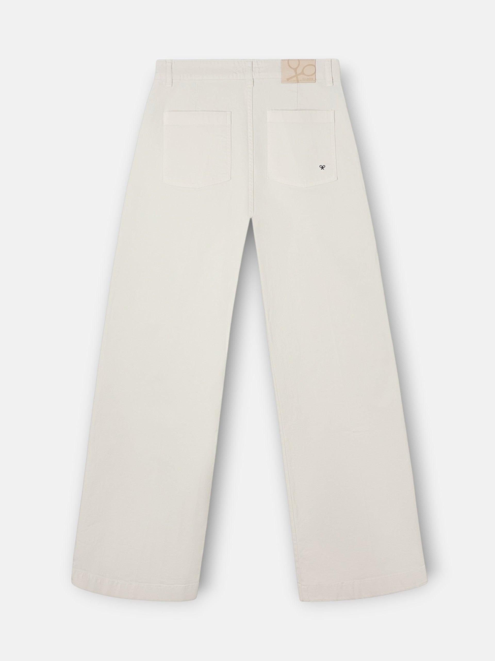 Pantalon en denim brut