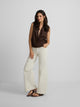 Pantalon en denim brut
