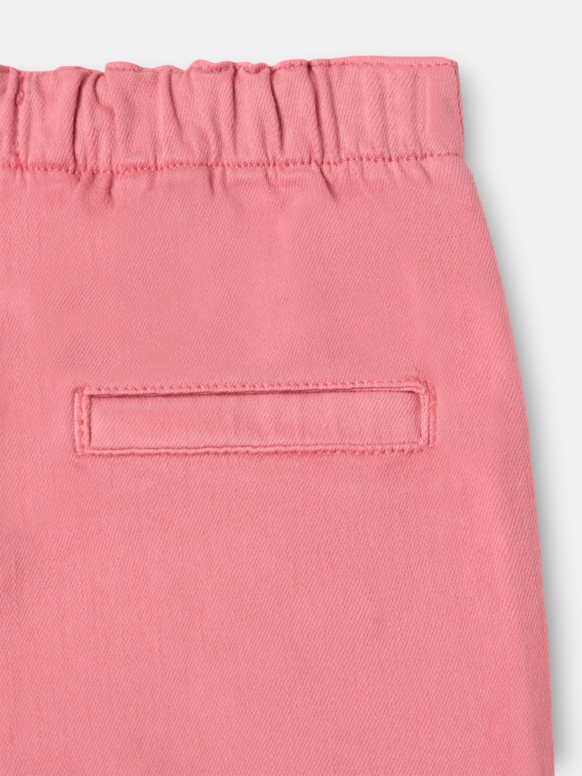 Pantalon fille marin rose
