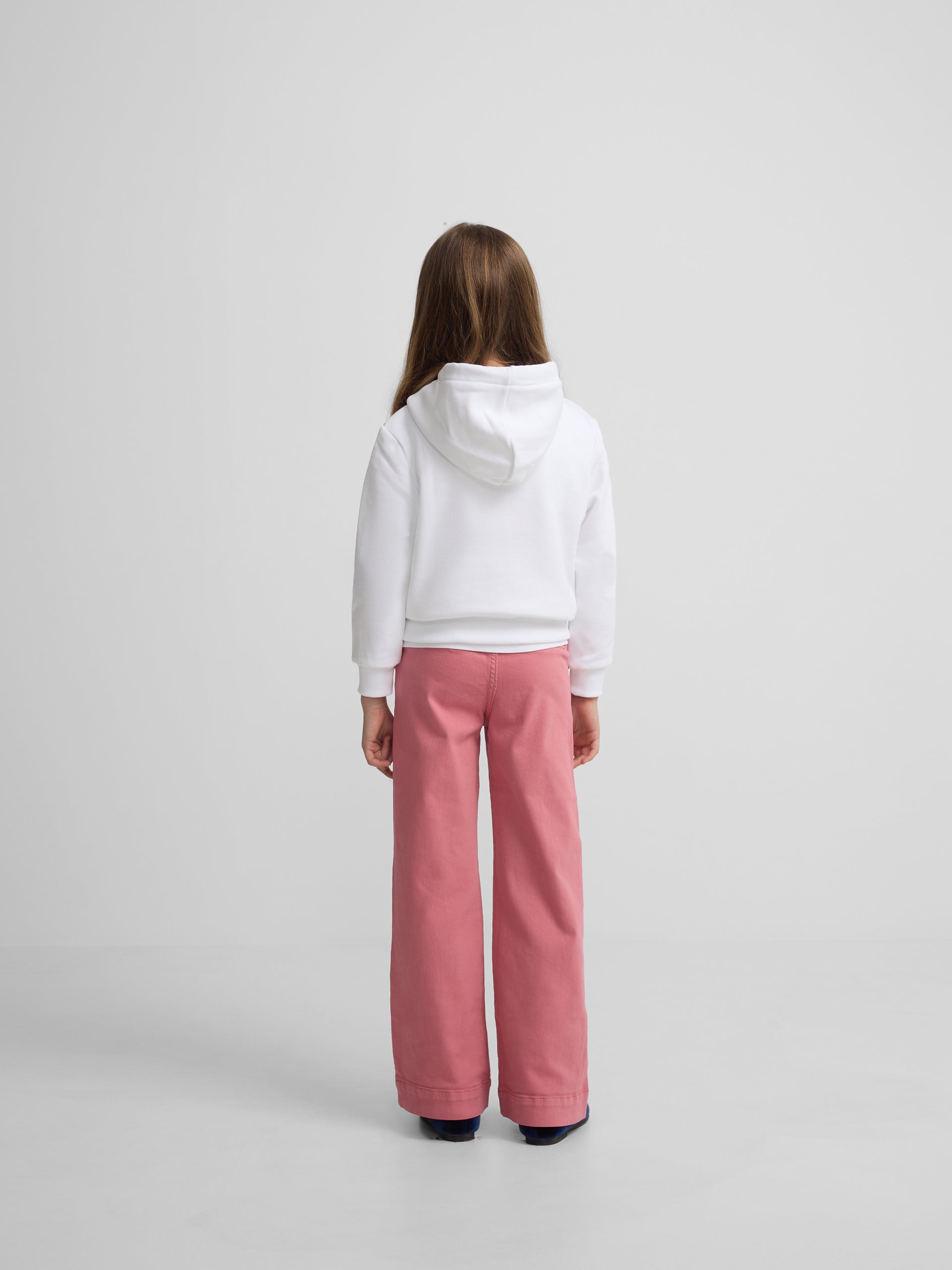 Pantalon fille marin rose