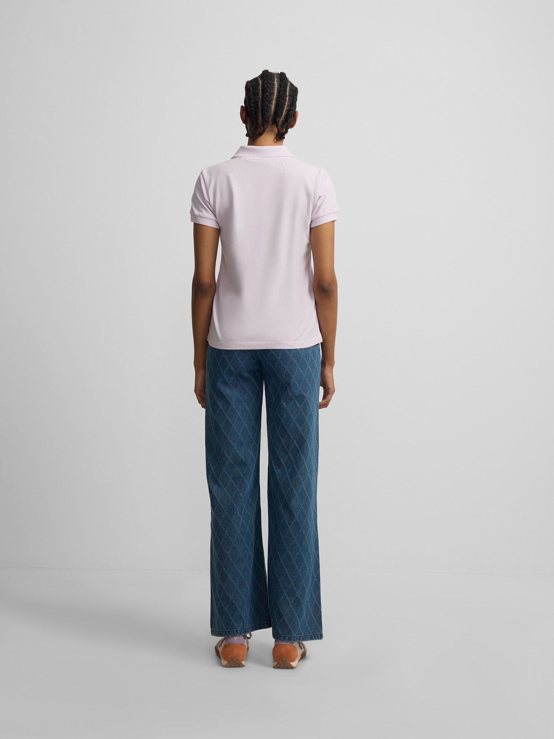Polo woman clasico lila