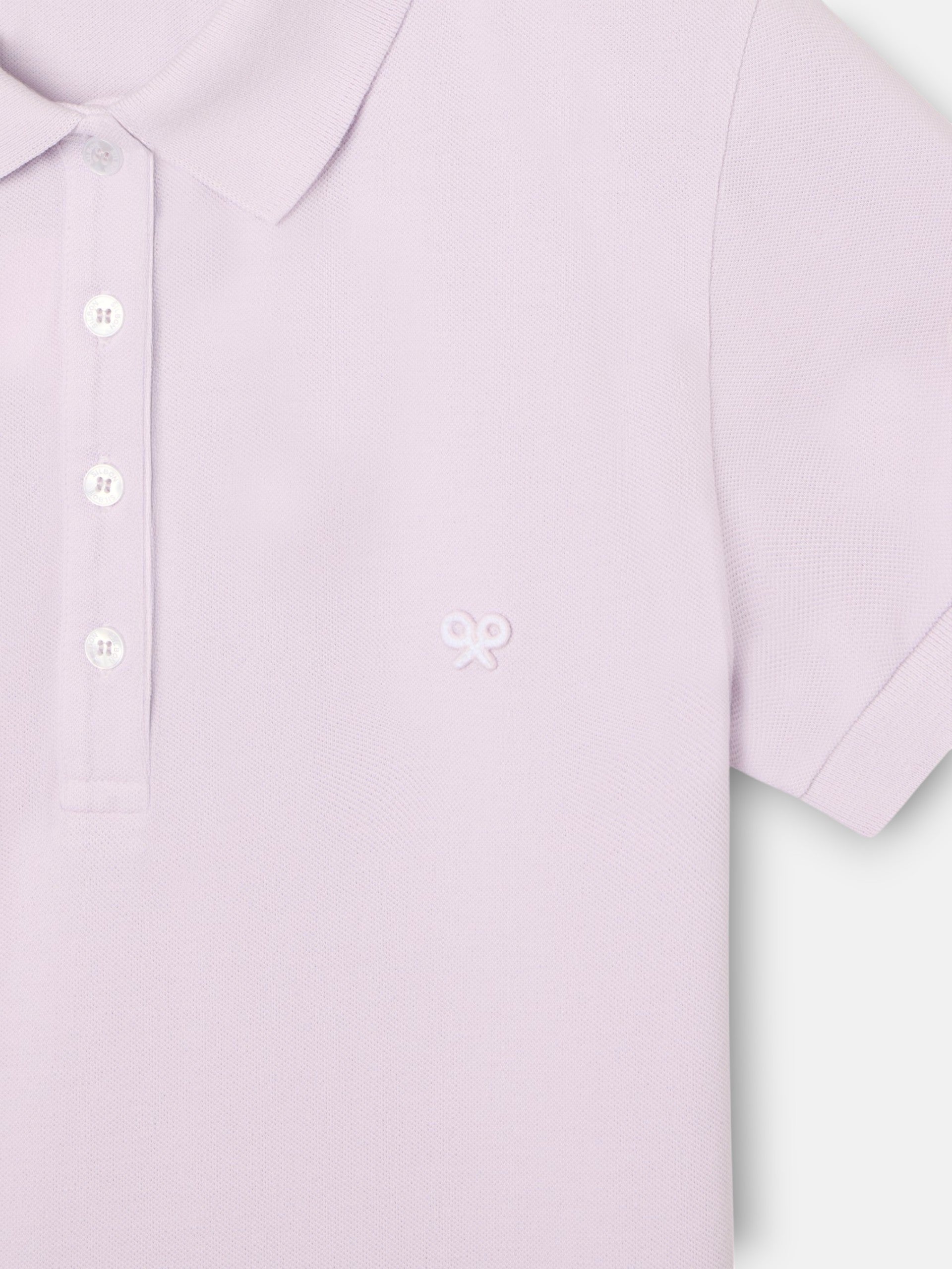 Polo woman clasico lila
