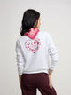 Sudadera woman corazon love blanca