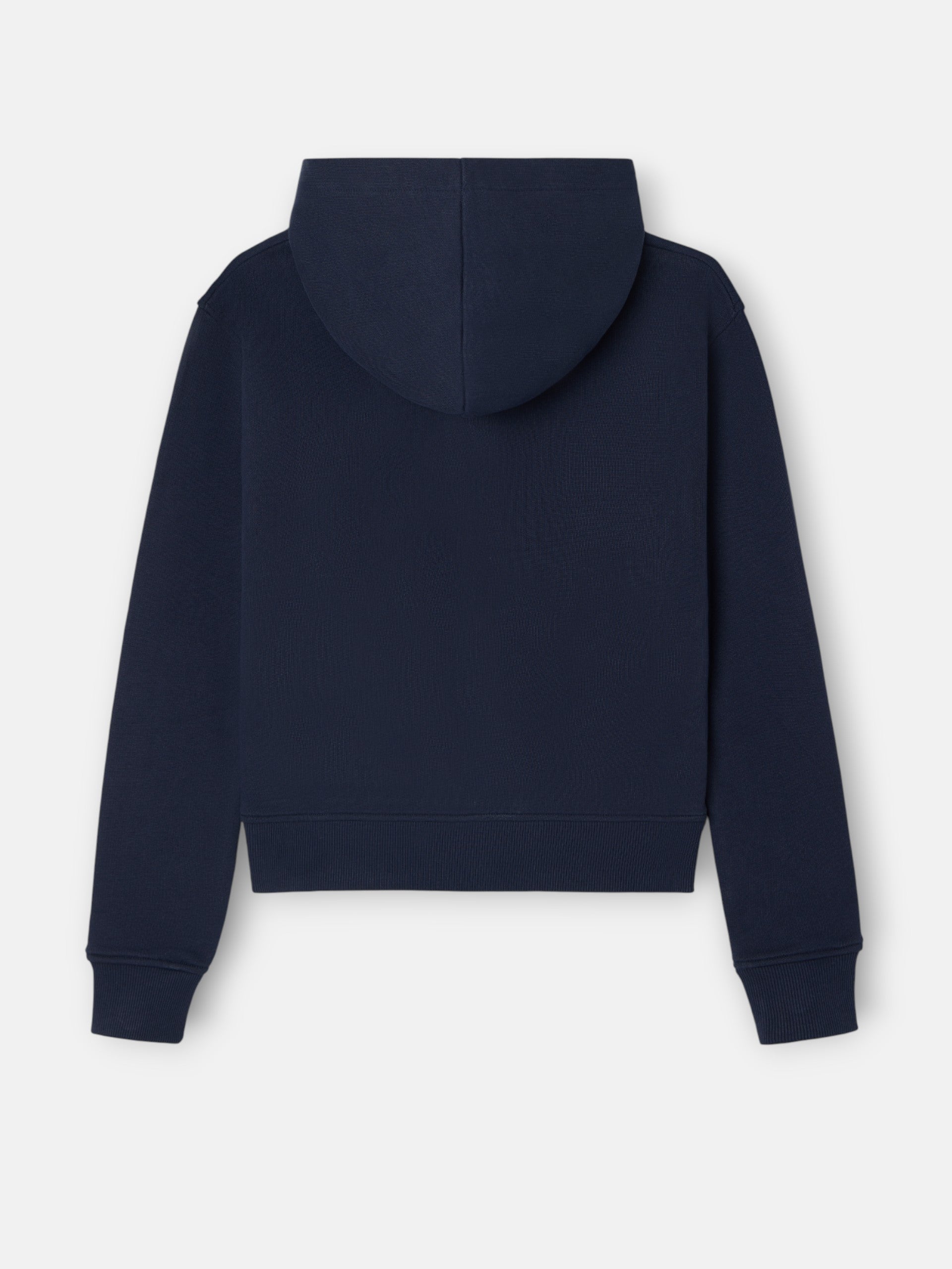 Sweat-shirt femme à fermeture éclair raquette marine